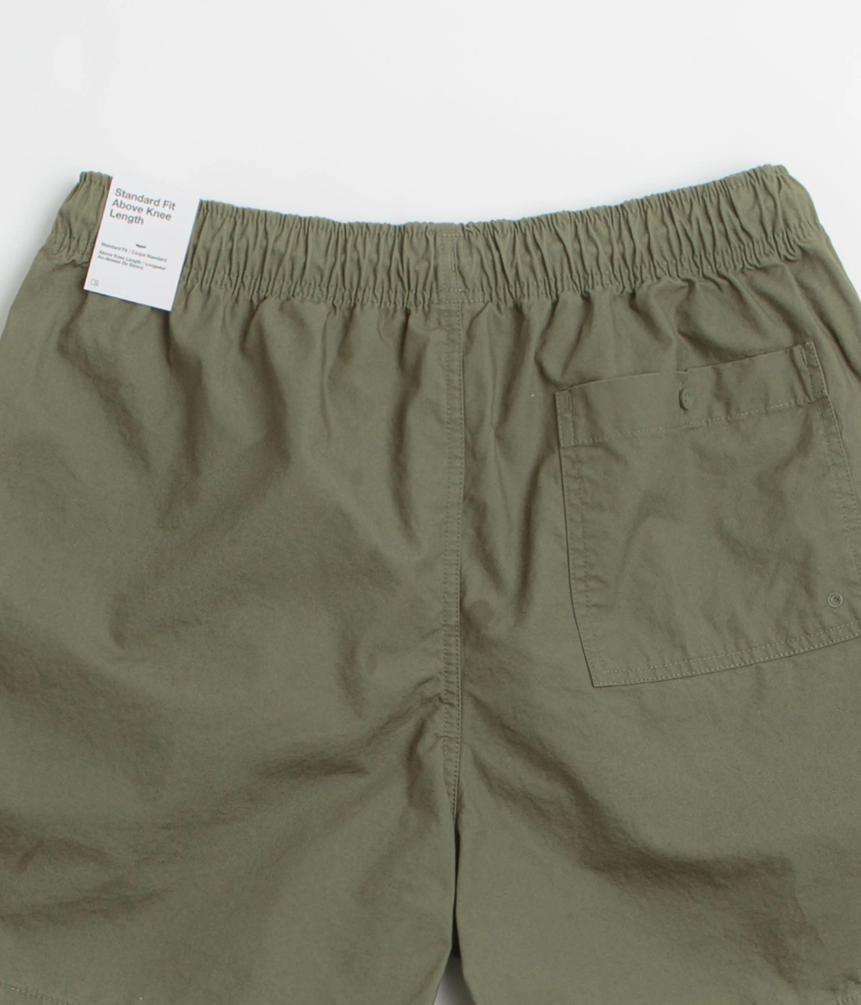 Nike Club Flow Wash Shorts - Medium Olive / Medium Olive Everyday Outfit Formal Wear