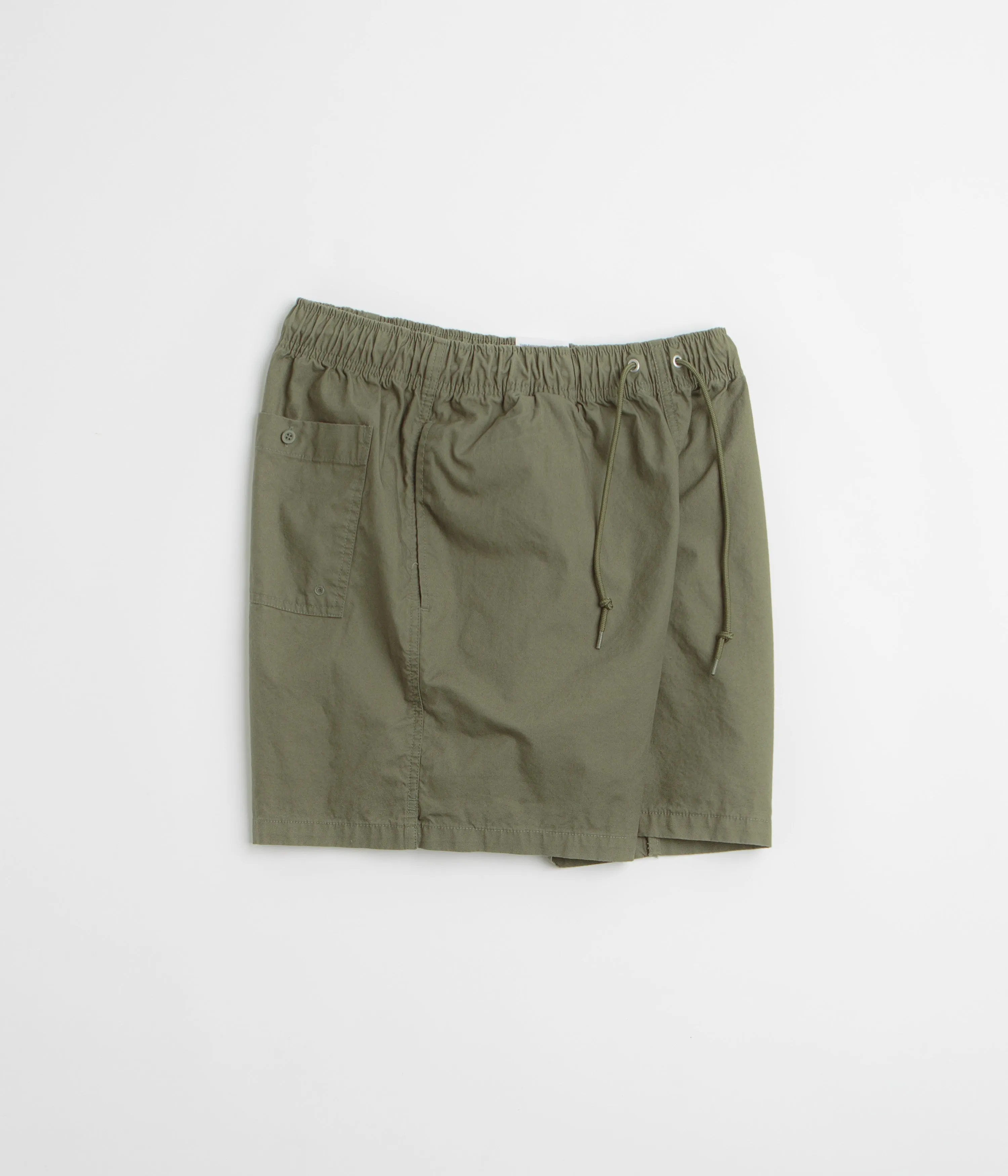 jumpsuit Relaxed Movement Nike Club Flow Wash Shorts - Medium Olive / Medium Olive