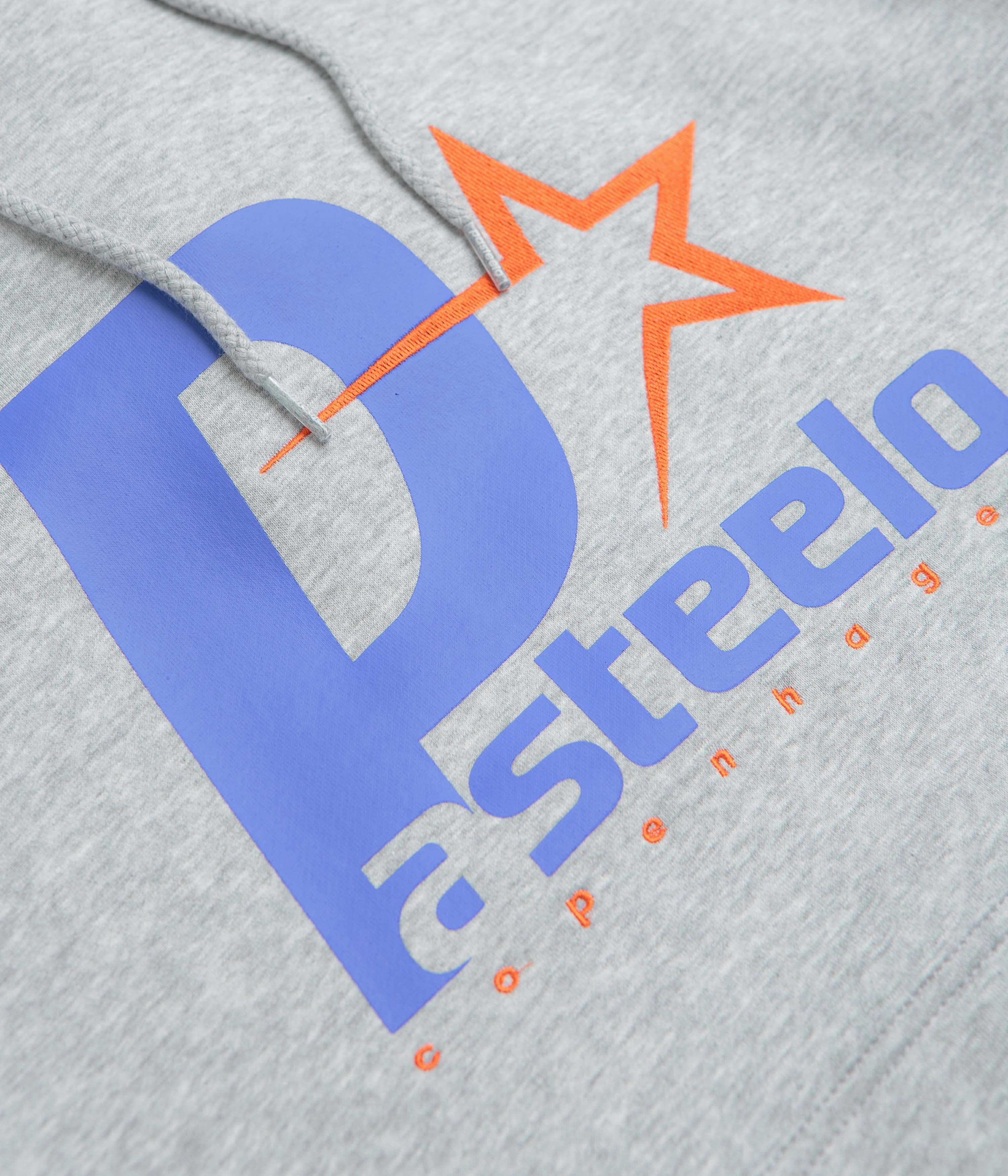 Ergonomic Seams Anti Pill Finish Pasteelo P Steelo Hoodie - Heather Grey