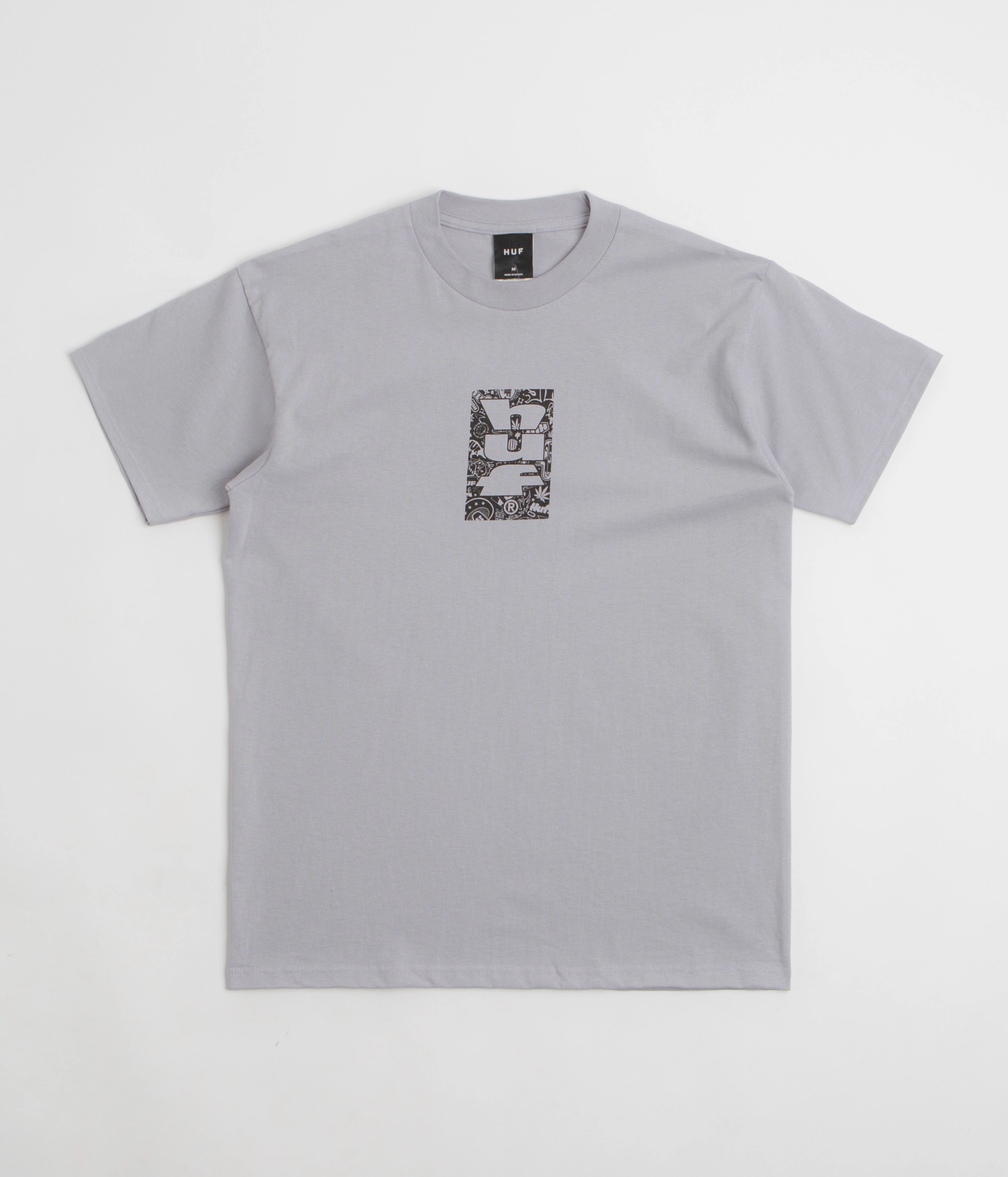 Comfy Essentials Seasonal Must-Have HUF Metablast T-Shirt - Dust Purple