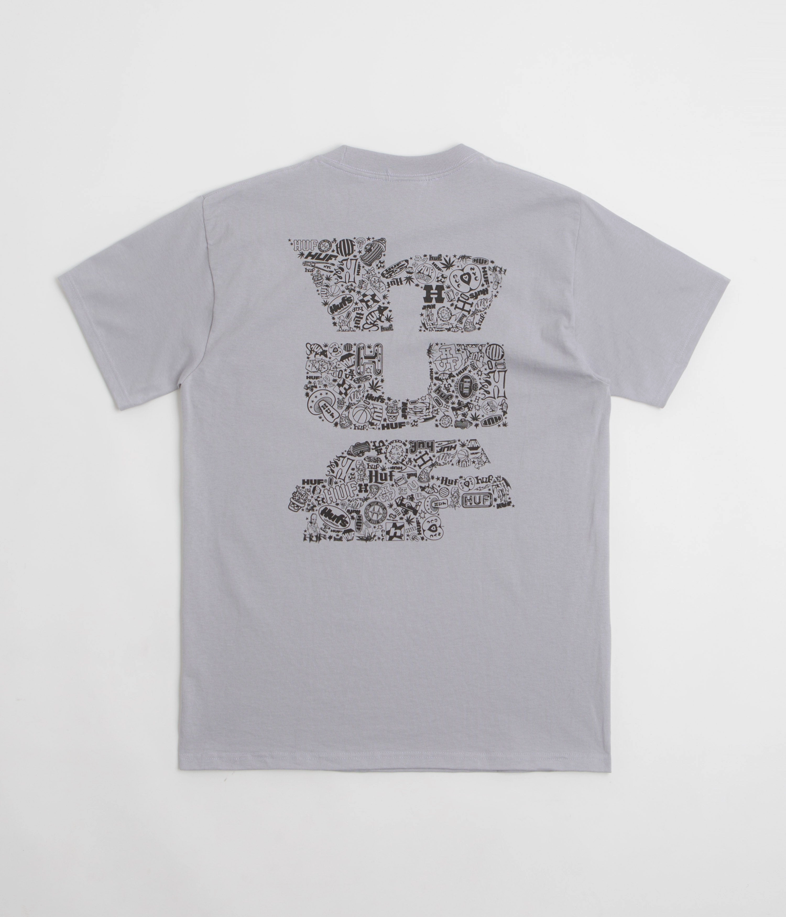 Multi Directional Stretch HUF Metablast T-Shirt - Dust Purple