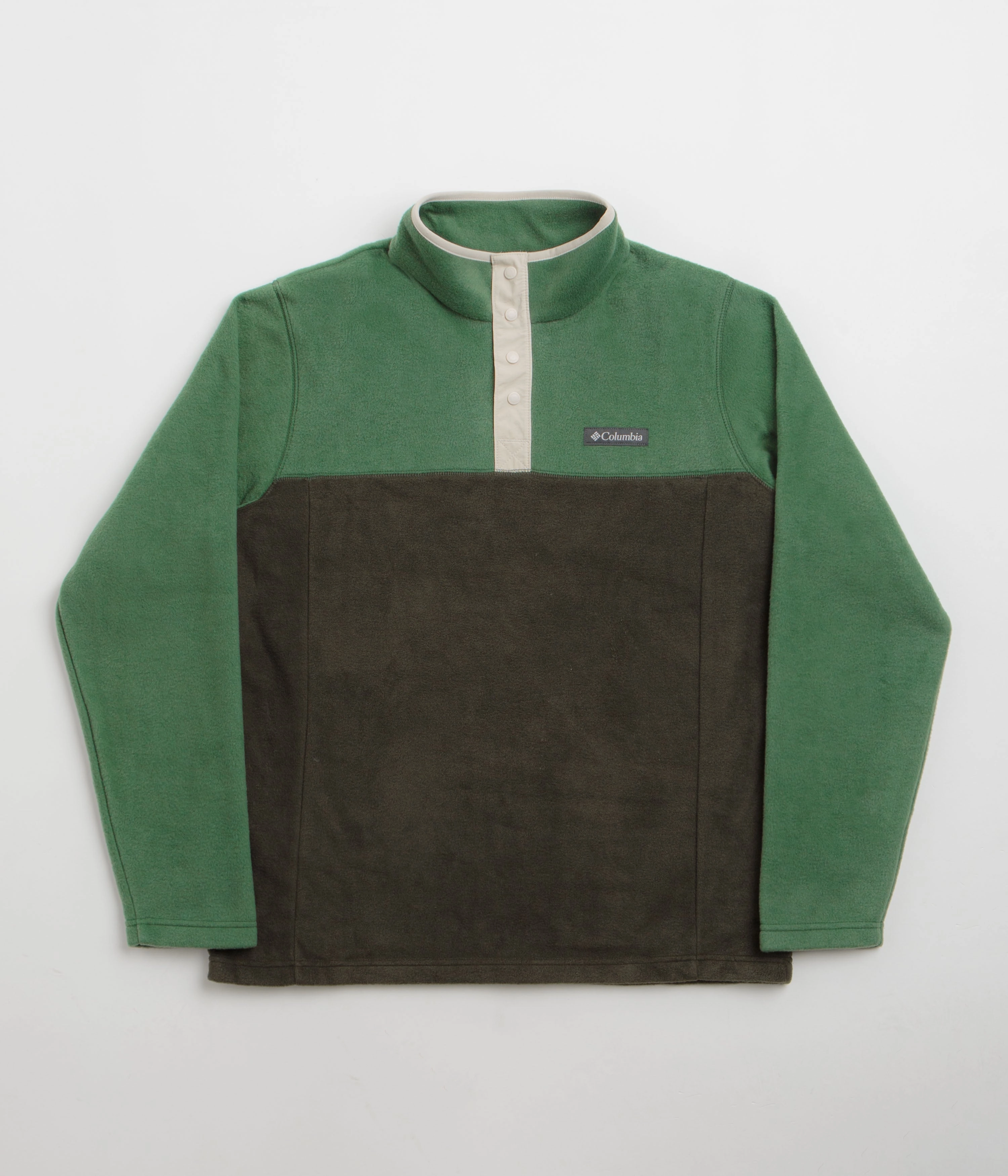 Outdoor Lifestyle Columbia Steens Mountain II Half Snap Fleece - Greenscape / Rain Forest