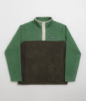 Outdoor Lifestyle Columbia Steens Mountain II Half Snap Fleece - Greenscape / Rain Forest
