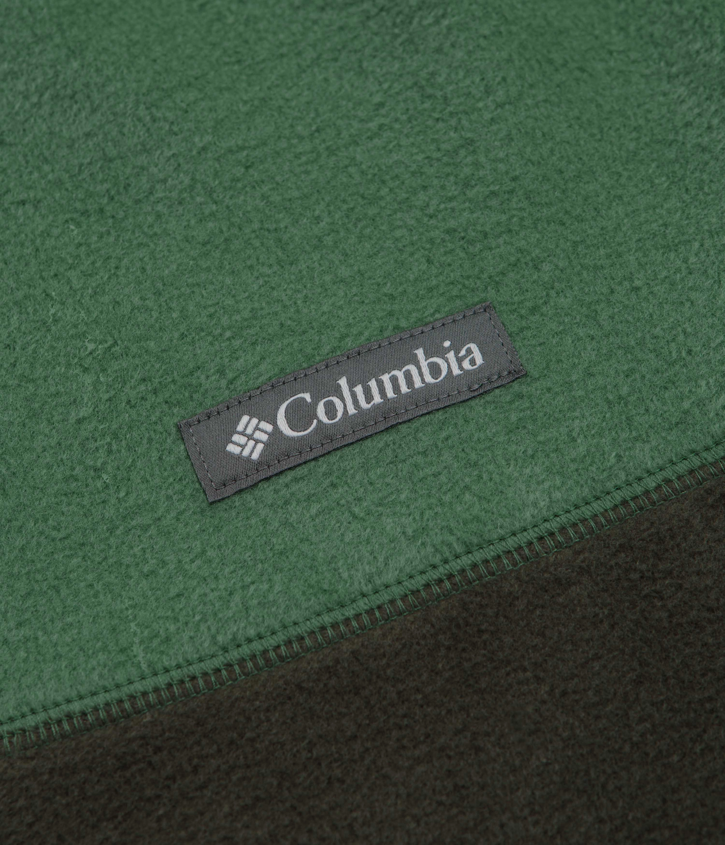 Columbia Steens Mountain II Half Snap Fleece - Greenscape / Rain Forest Thermal Feel Travel Outfit