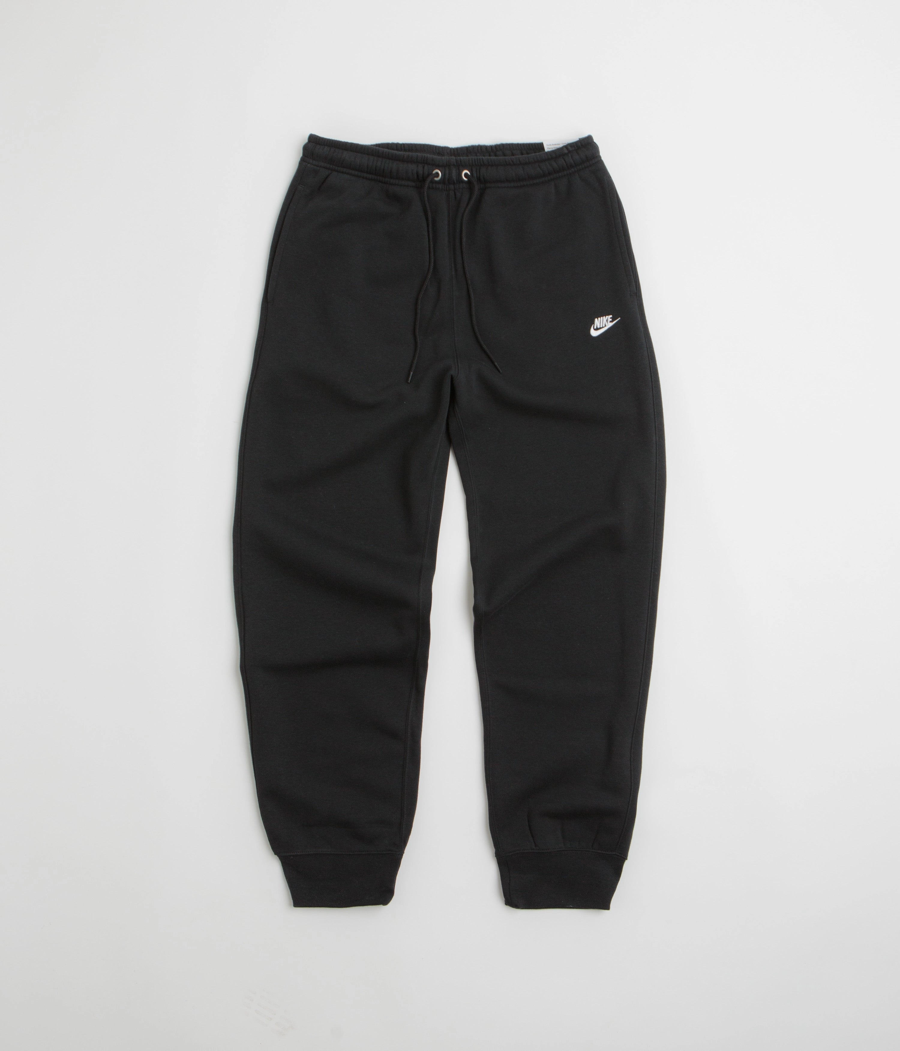 Outdoor Wear Mesh Lined Nike Club Joggers - Black / Black / White