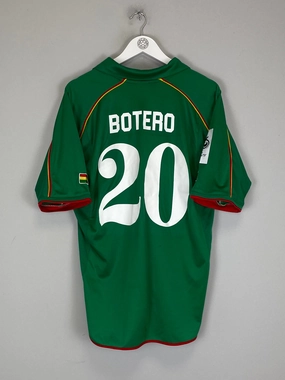 Effortless Comfort Non Slip Collar 2004/06 BOLIVIA BOTERO #20 HOME SHIRT (L) ATLETICA
