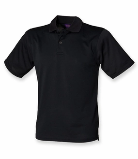 Coolplus Performance Polo | BLACK Athletic Comfort