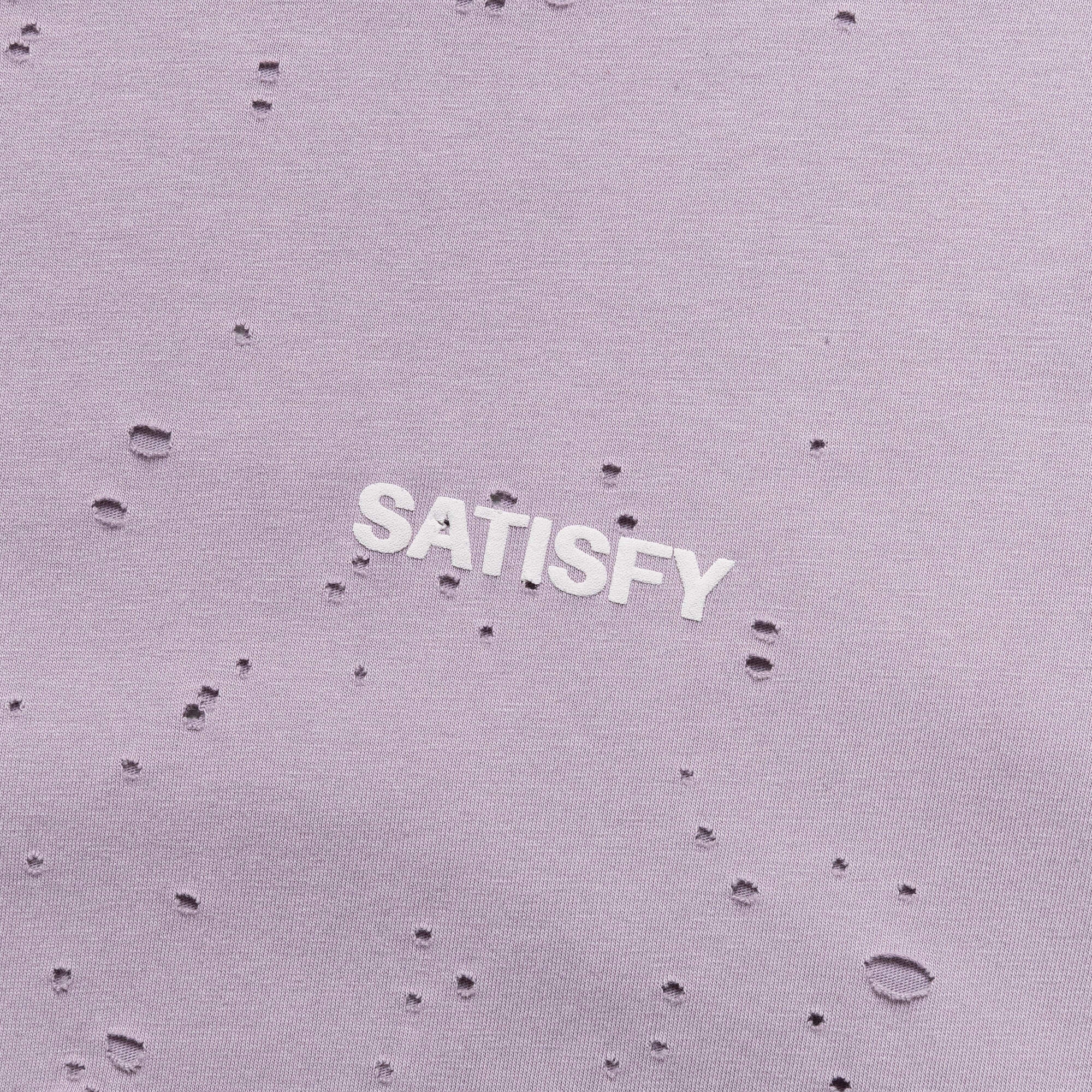 MothTech Logo T-Shirt - Aged Purple Sage ComfortFirst Floral freshness