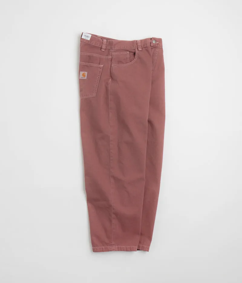 Relaxed Feel Fit For Life Carhartt Brandon Denim Pants - Dusky Pink