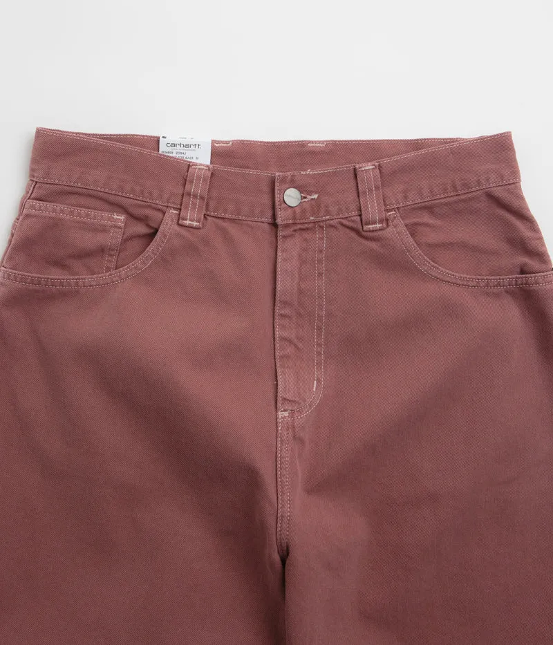 Eco Friendly Chill Outfit Road Trip Daily Outfit Carhartt Brandon Denim Pants - Dusky Pink