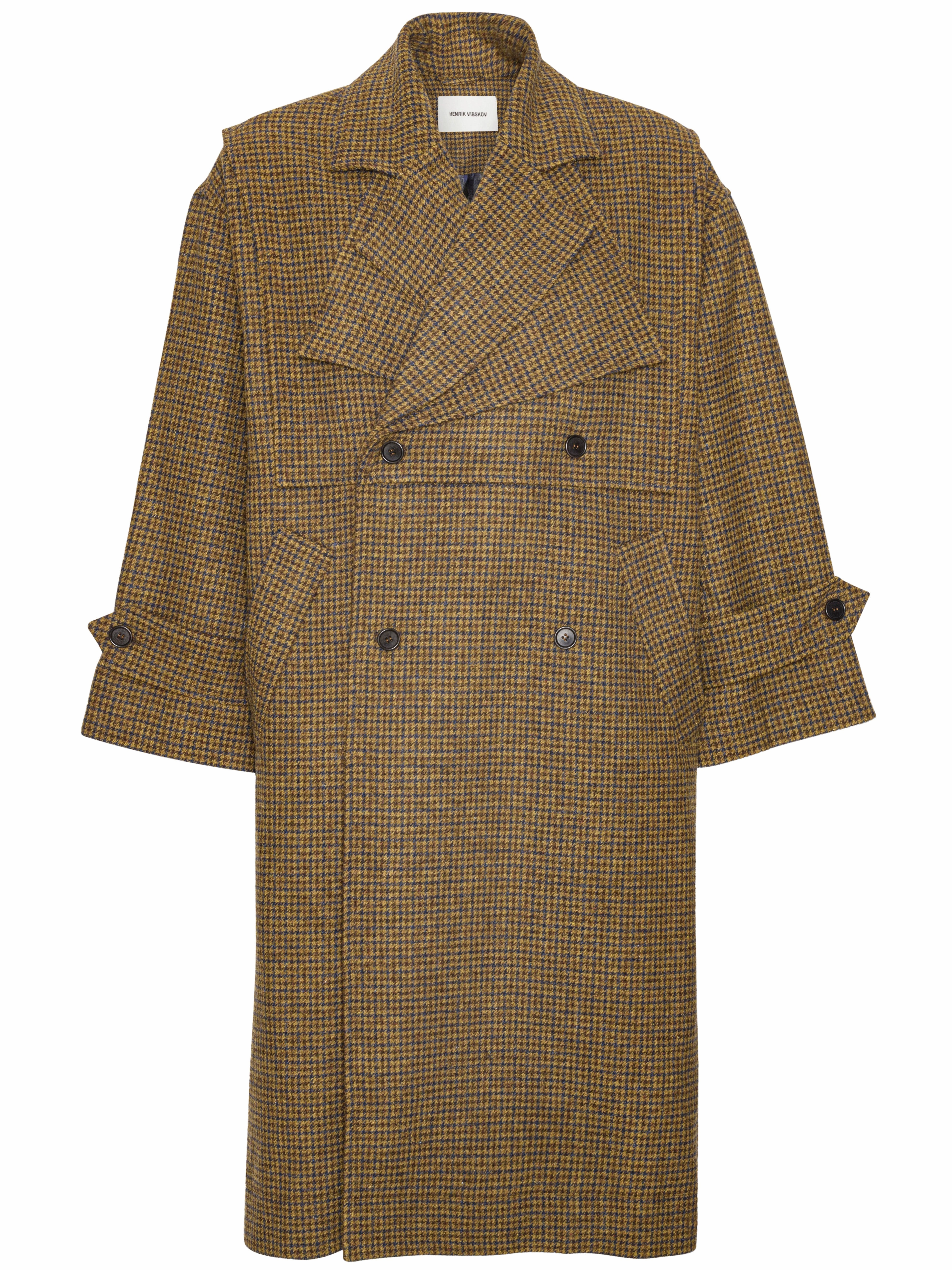 Razor Modern Fit Hands Down Coat - Pied De Poule