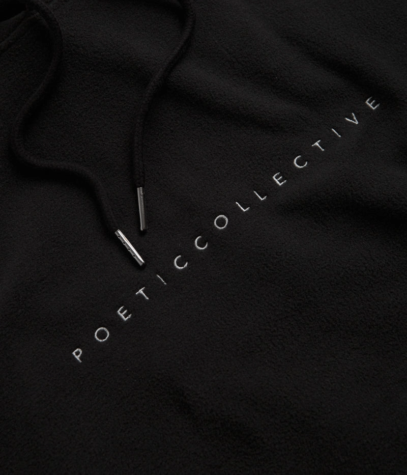 Gift worthy Poetic Collective Fleece Hoodie - Black