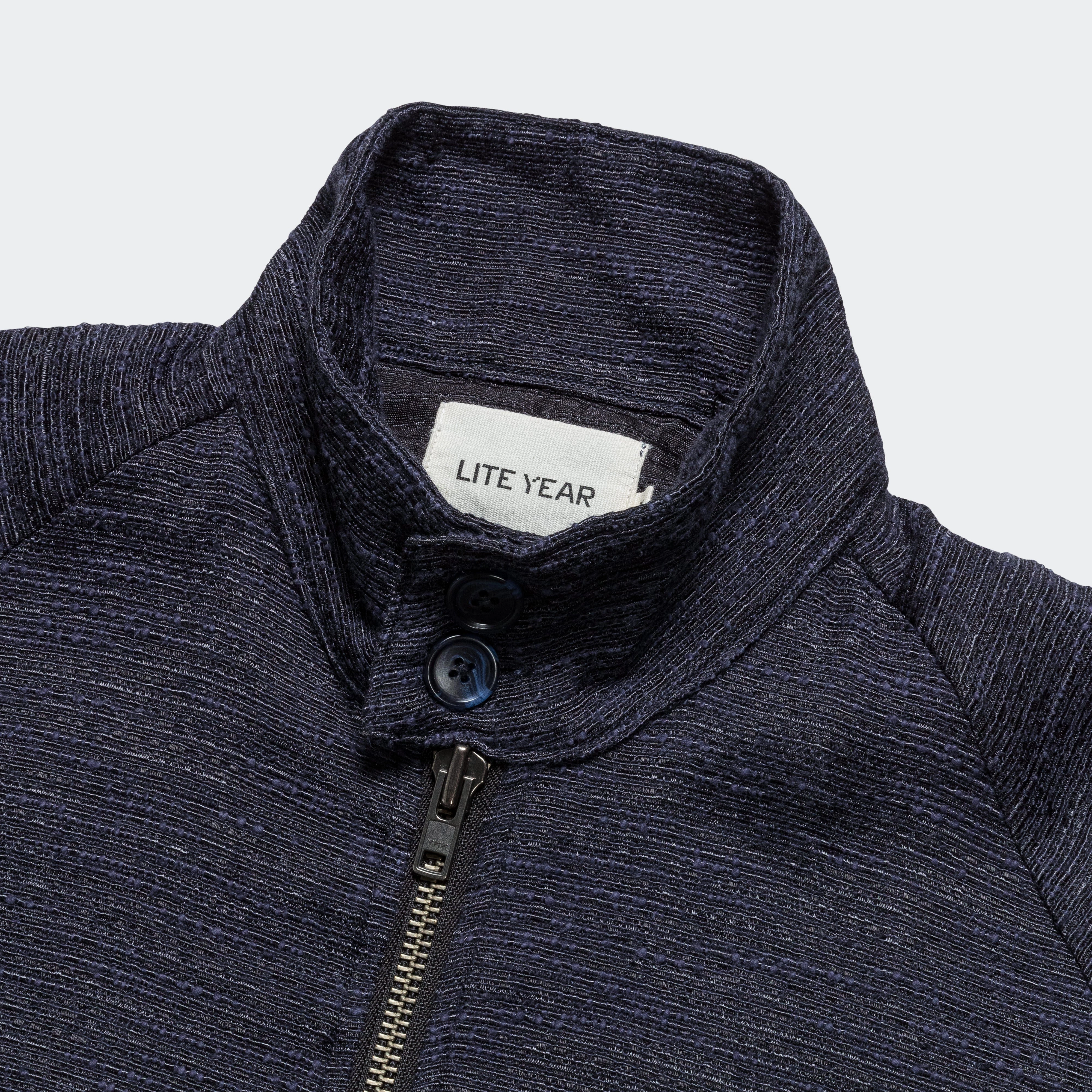 InterchangeablePanels Harrington Jacket - Navy Tweed