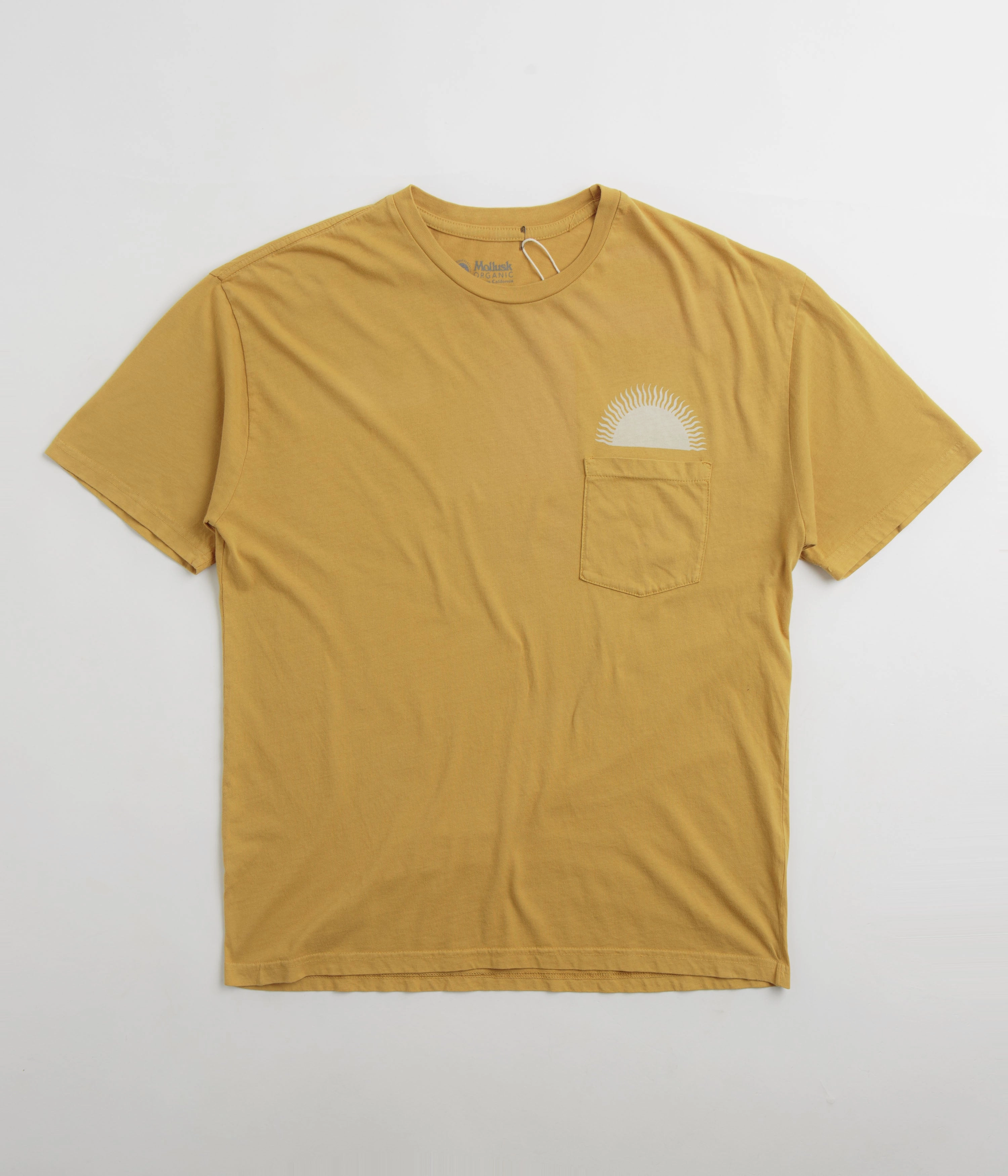 Mollusk Country Sun T-Shirt - Mustard Vintage Wash