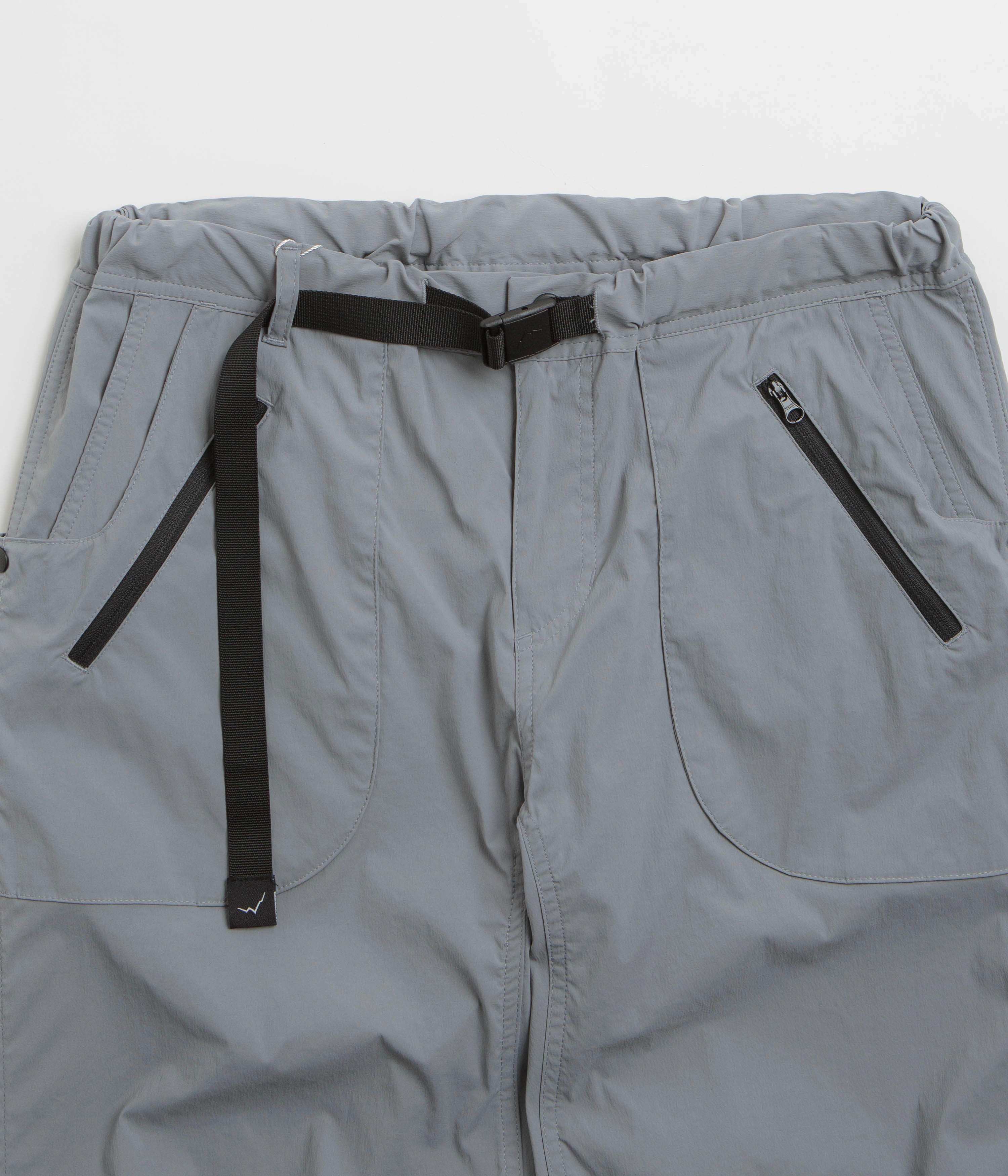 Cayl 8 Pocket Hiking Pants - Light Grey No Iron