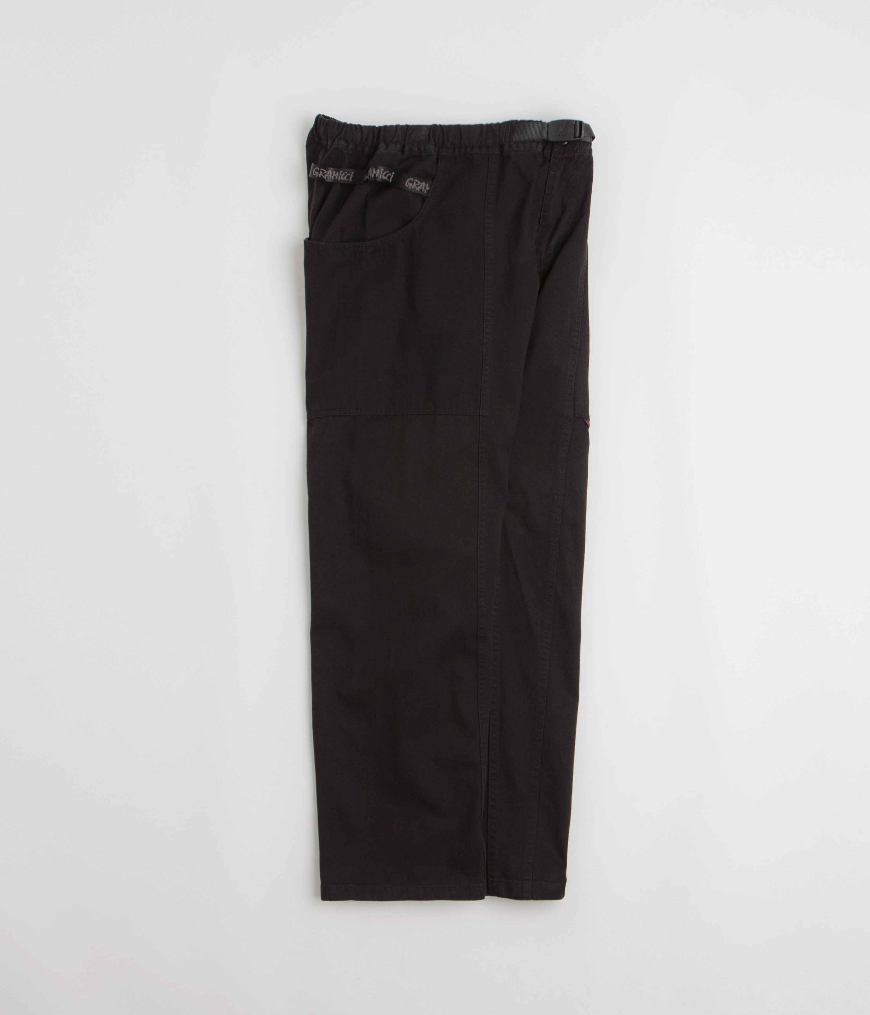 Gramicci Gadget Pants - Black Organic Cotton Blend Comfort Design