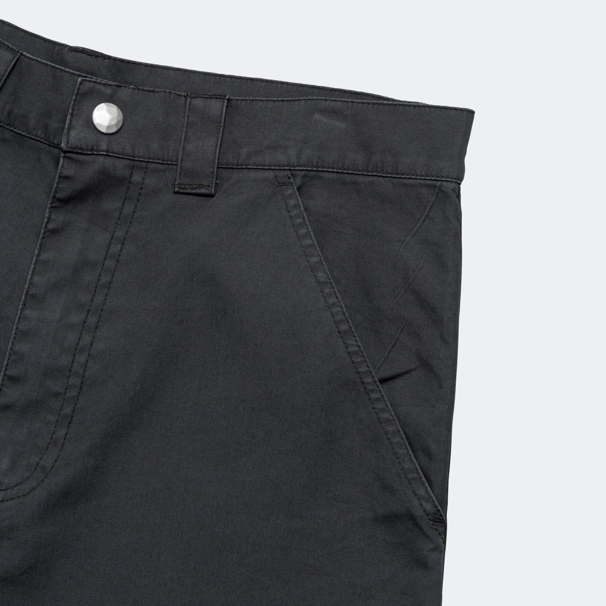 Wrinkle resistant fabric Adjustable Waist Chino Pants - Black