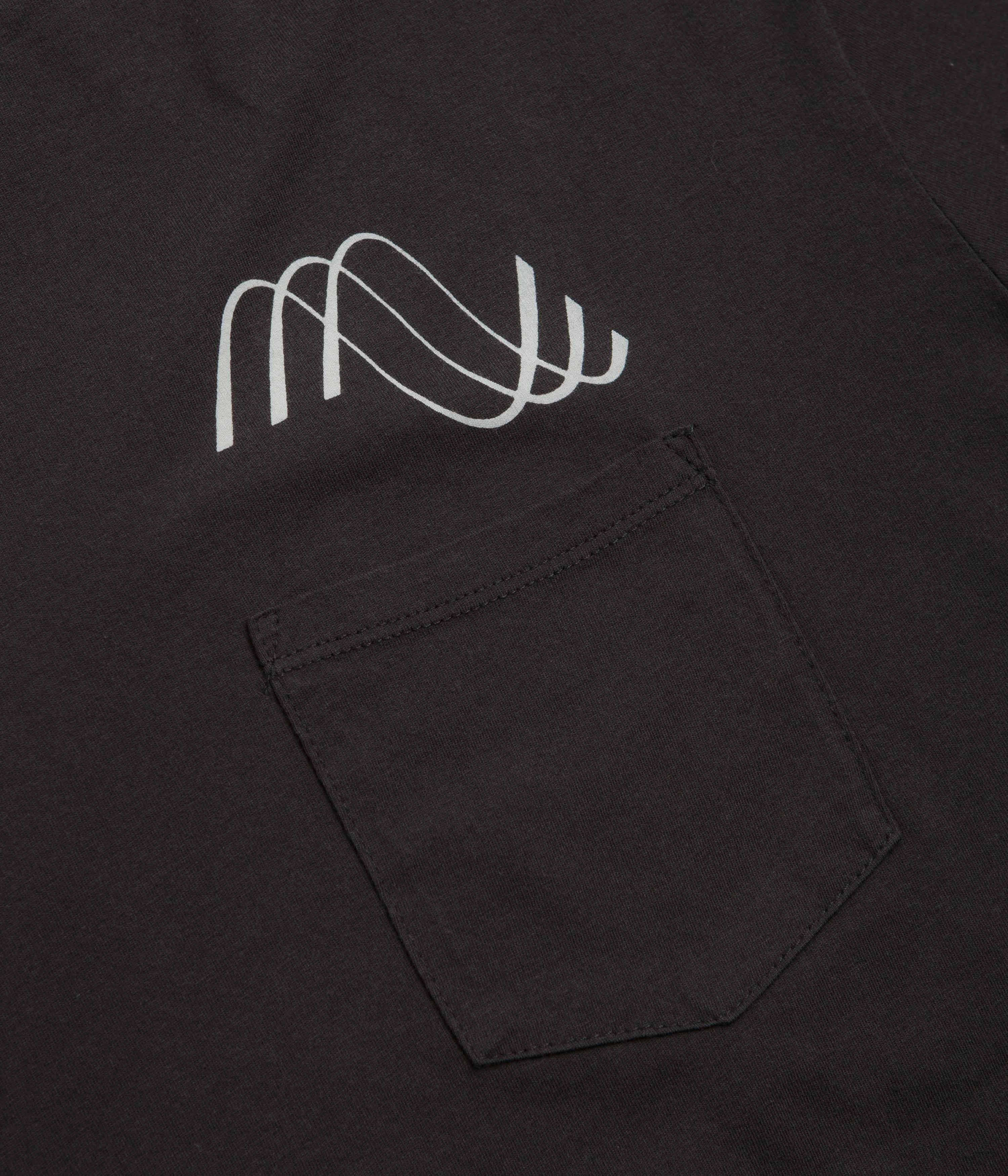 Mollusk Vibrations T-Shirt - Black Modern Wear