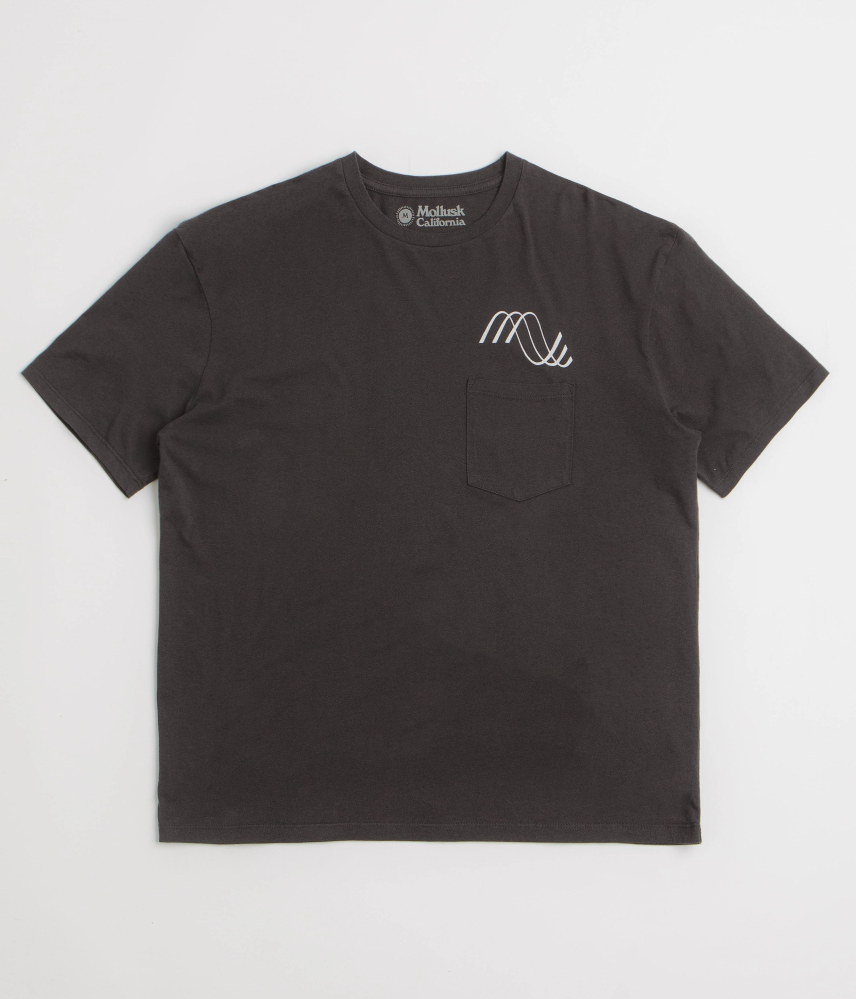 Mollusk Vibrations T-Shirt - Black Simple and Chic