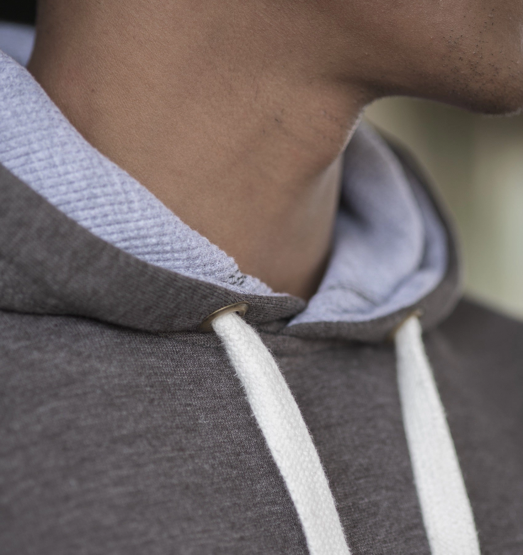 Jungle style Chunky Hoodie | HEATHER GREY