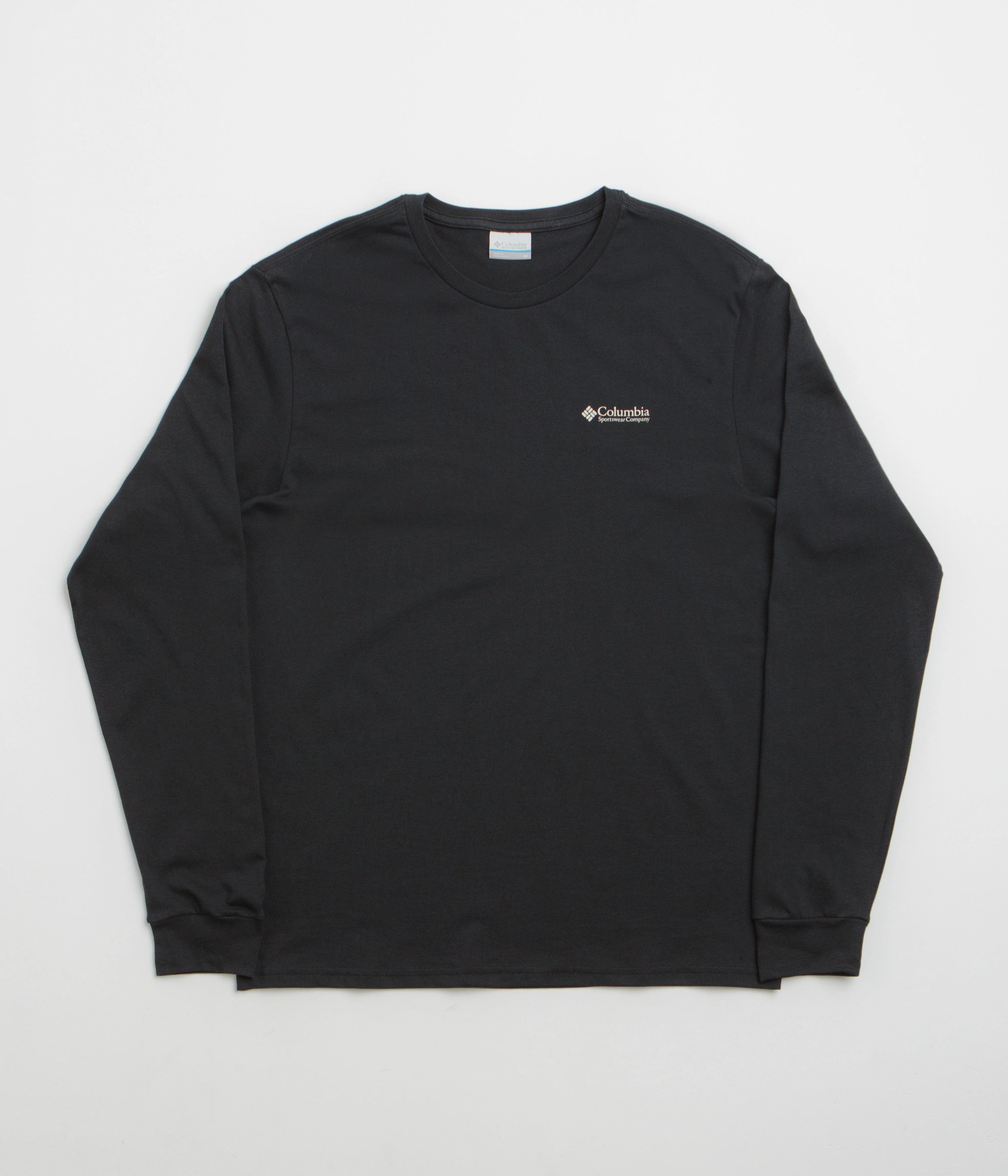 Perfect for Any Outfit Columbia Explorers Canyon Long Sleeve T-Shirt - Black / Branded Blanket
