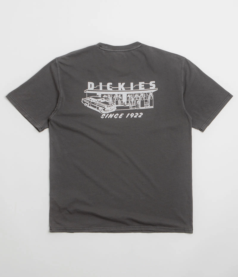 Dickies Service Station T-Shirt - Black DropShoulderDesign Cool Design