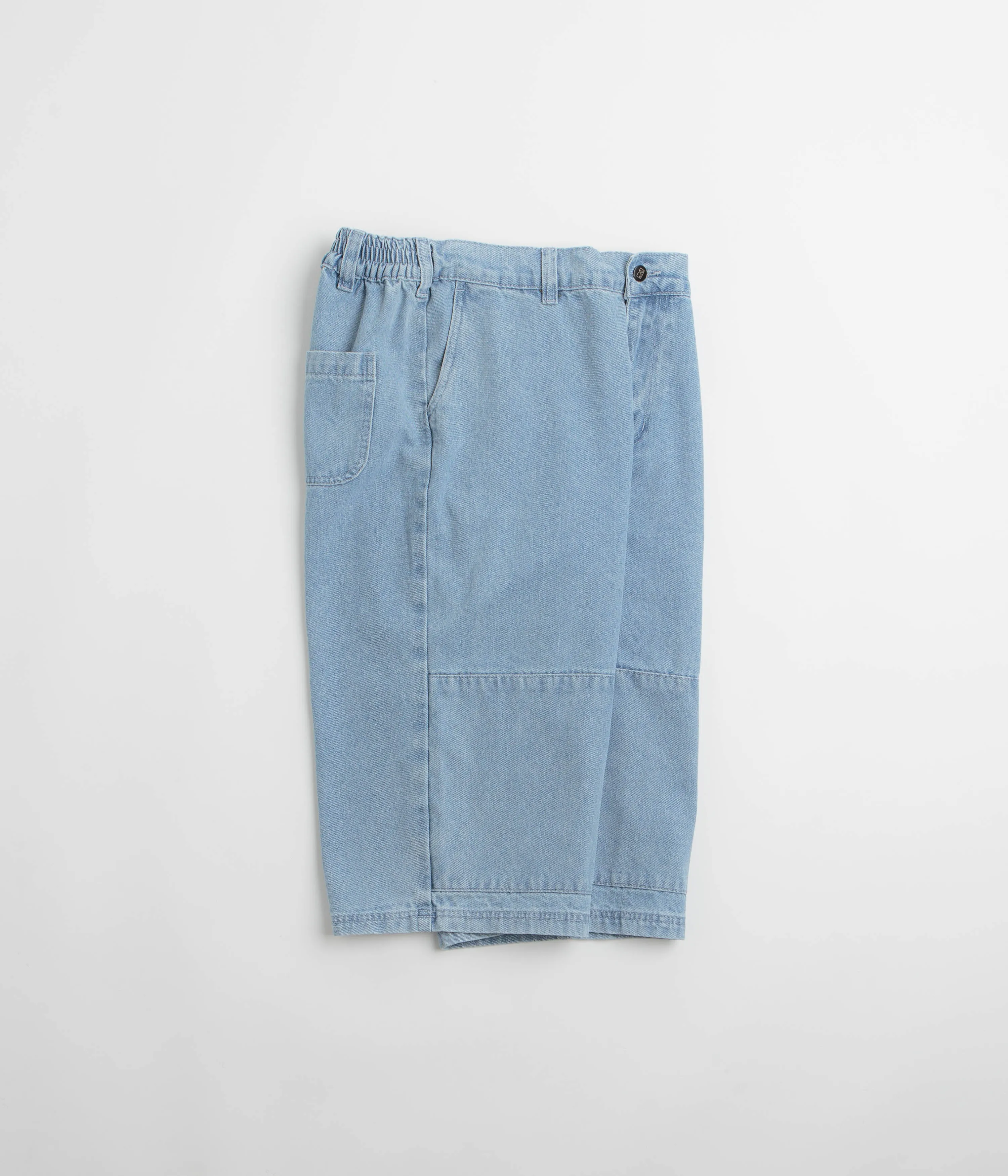 Modern Look Poetic Collective Sculptor Shorts - Light Denim