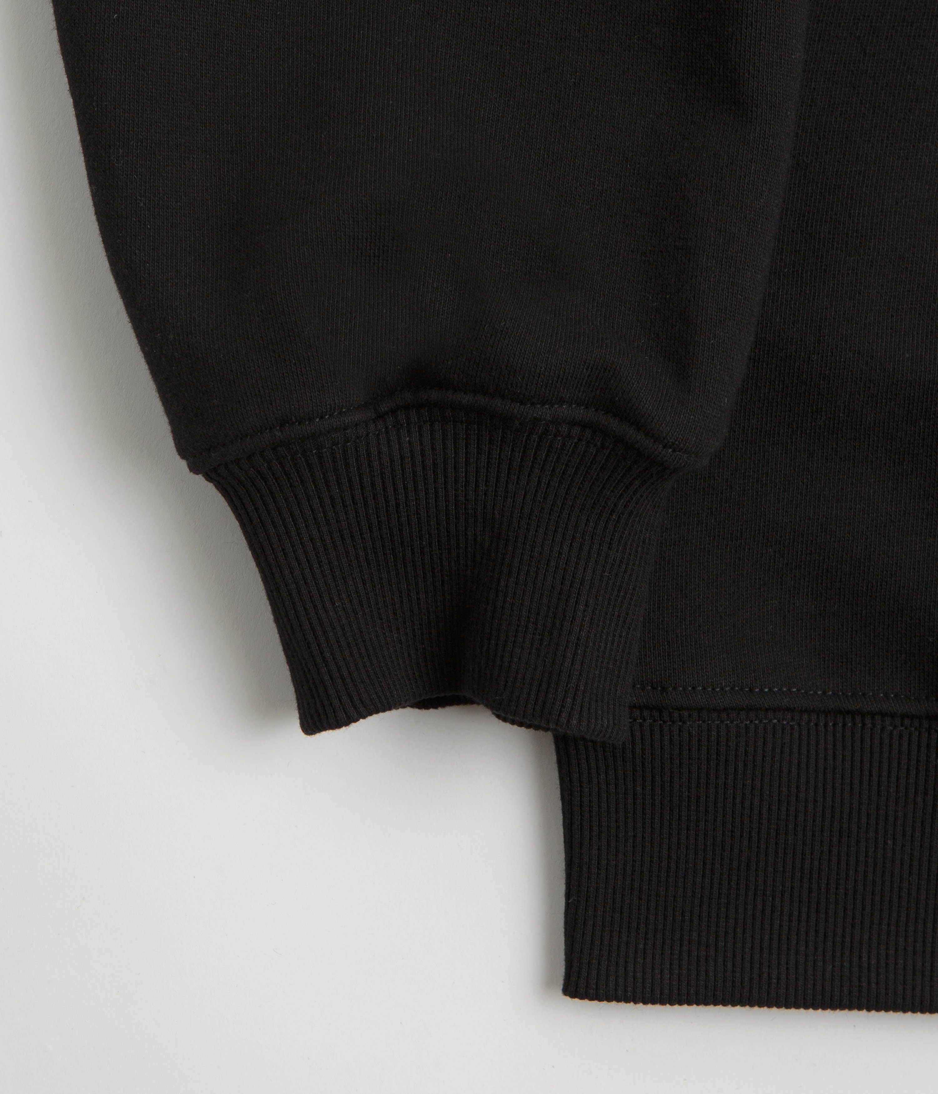 Snow Peak NSD Square Logo Sweatshirt - Black Pockets