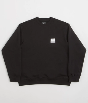 Warm Clothing Snow Peak NSD Square Logo Sweatshirt - Black