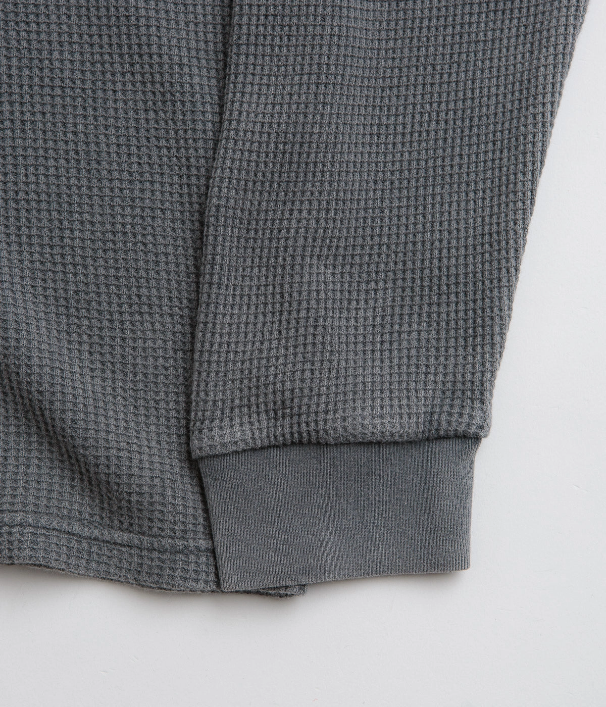 Civilist Thermal Long Sleeve T-Shirt - Pepper coordinate with other items Collared