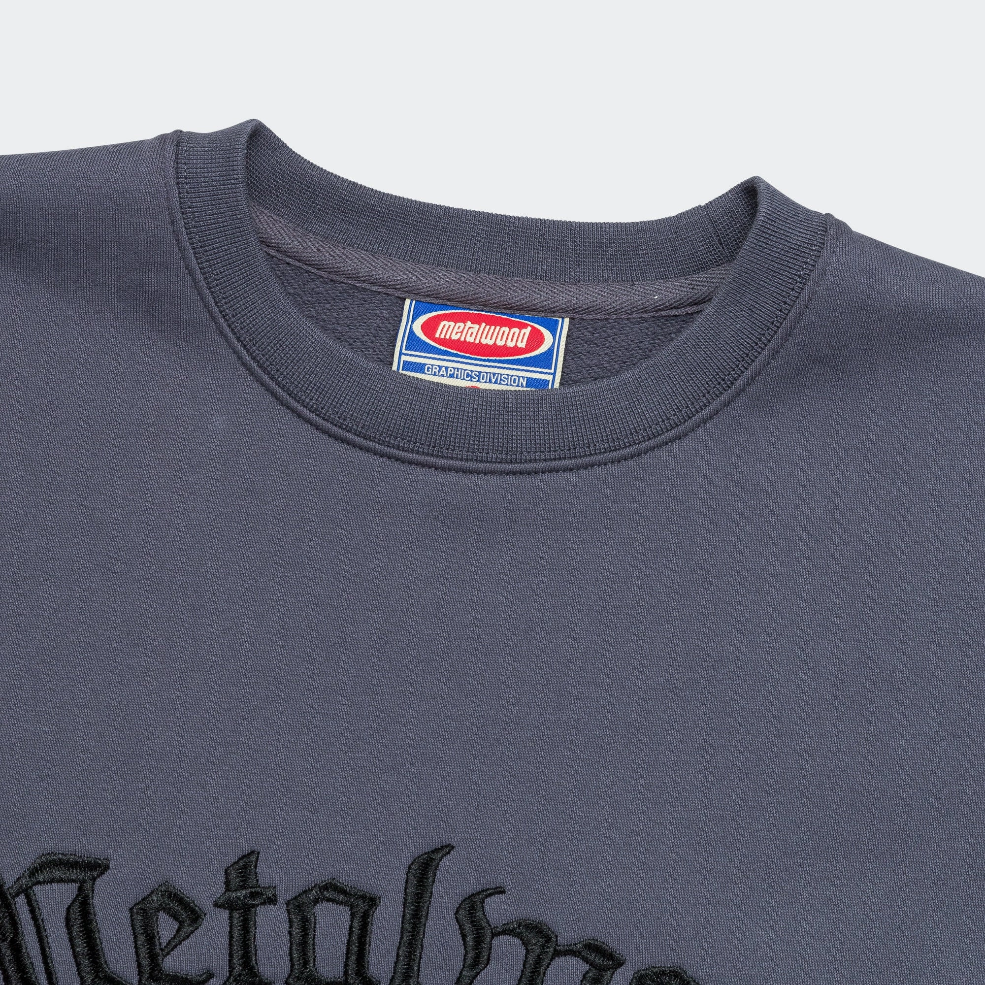 hook accents Machine washable Medieval Crewneck Sweatshirt - Midnight