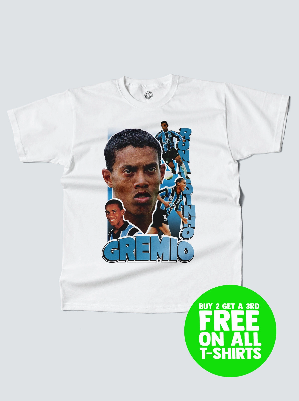 Seasonal Fashion Hydrophobic coating GREMIO RONALDINHO BOOTLEG TEE
