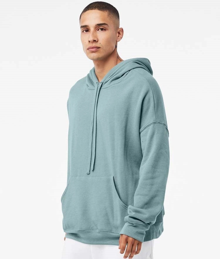 Moisture Wicking Lining Unisex Sponge Fleece Pullover Hoodie | ATHLETIC HEATHER