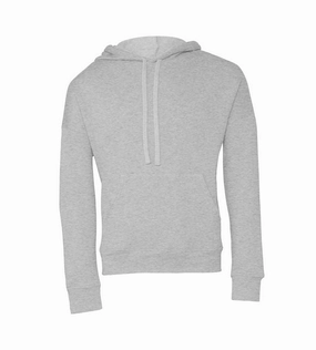 Unisex Sponge Fleece Pullover Hoodie | ATHLETIC HEATHER Warm Insulation