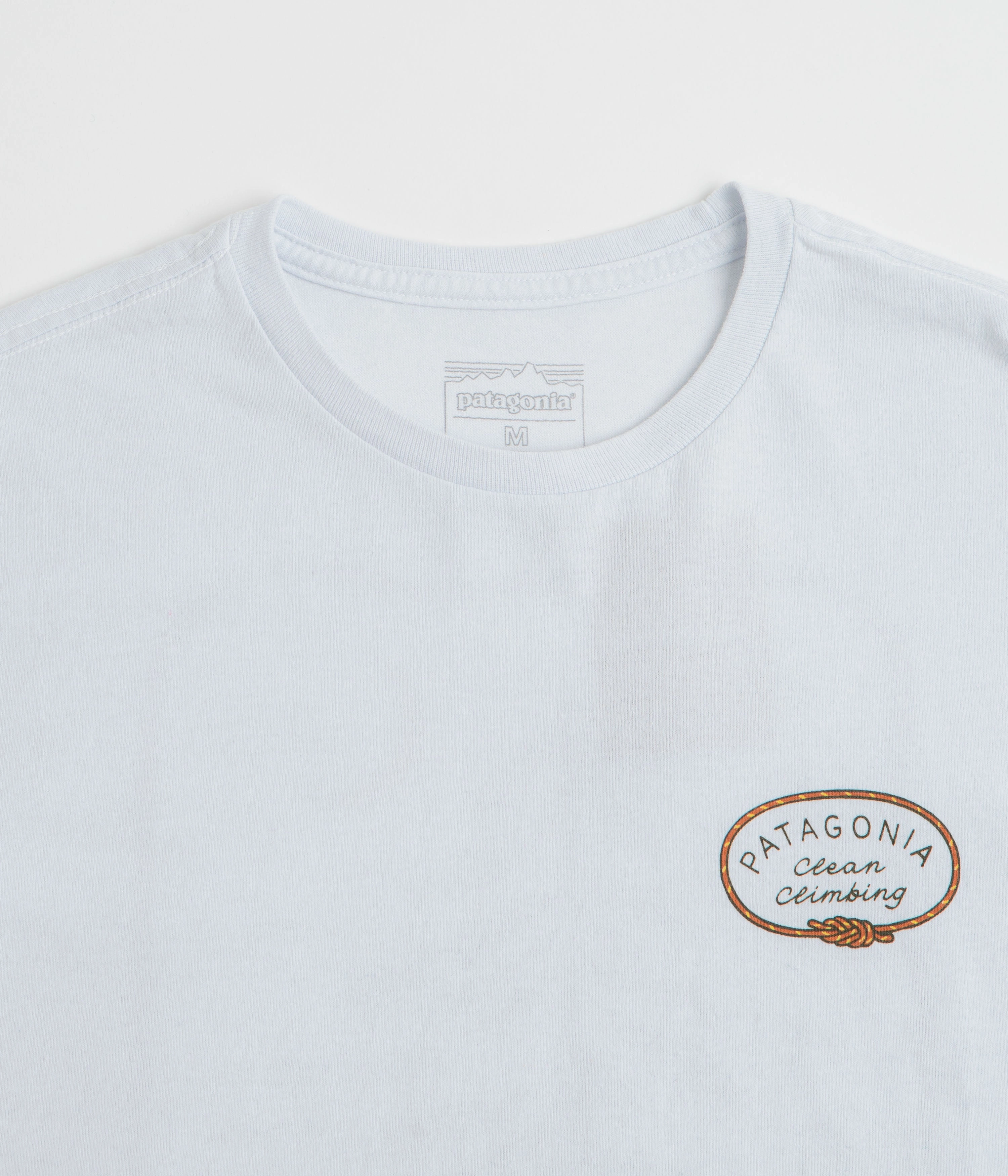 Patagonia Clean Climb Roots Responsibili-Tee T-Shirt - White Office Casual