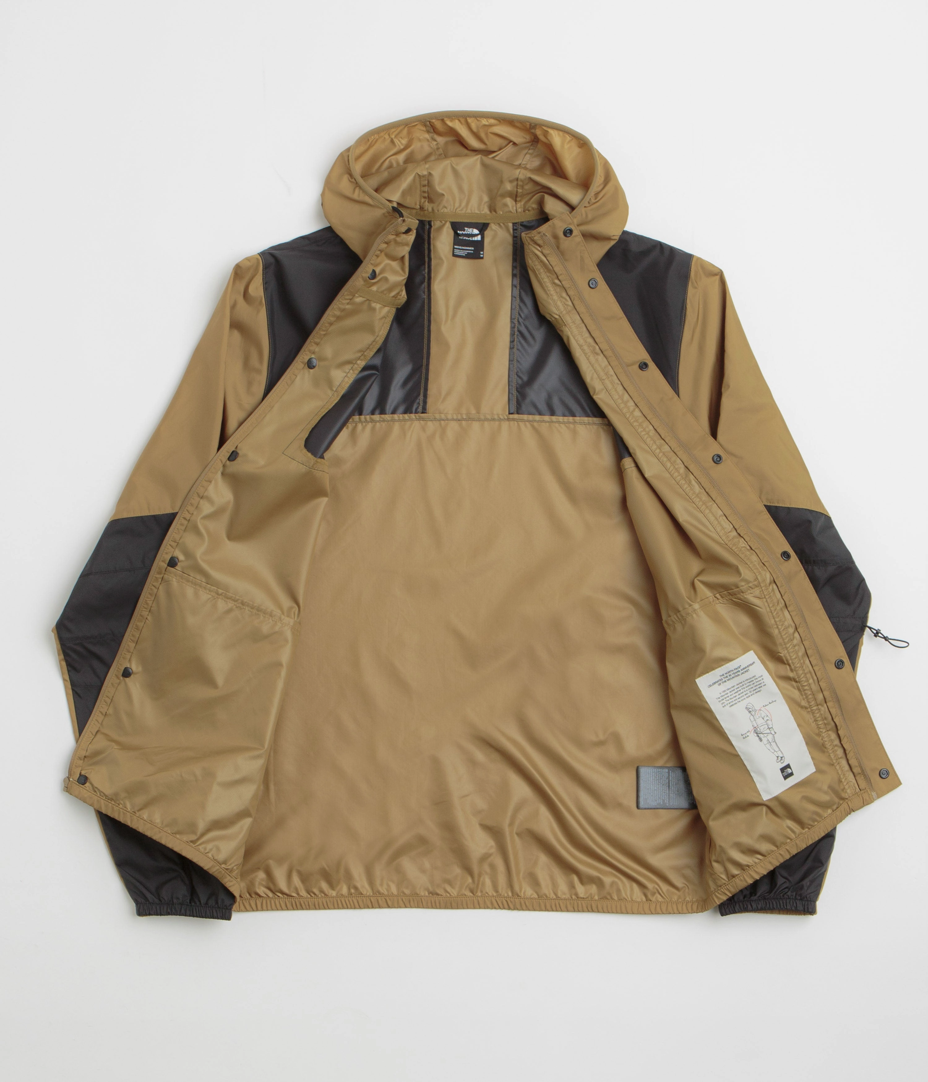 The North Face Seasonal Mountain Jacket - Utility Brown Flexible Shoulder Panels Day To Night