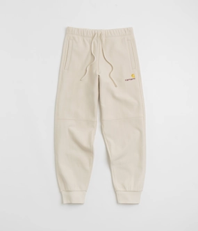 Carhartt American Script Sweatpants - Moonbeam Weekend Style