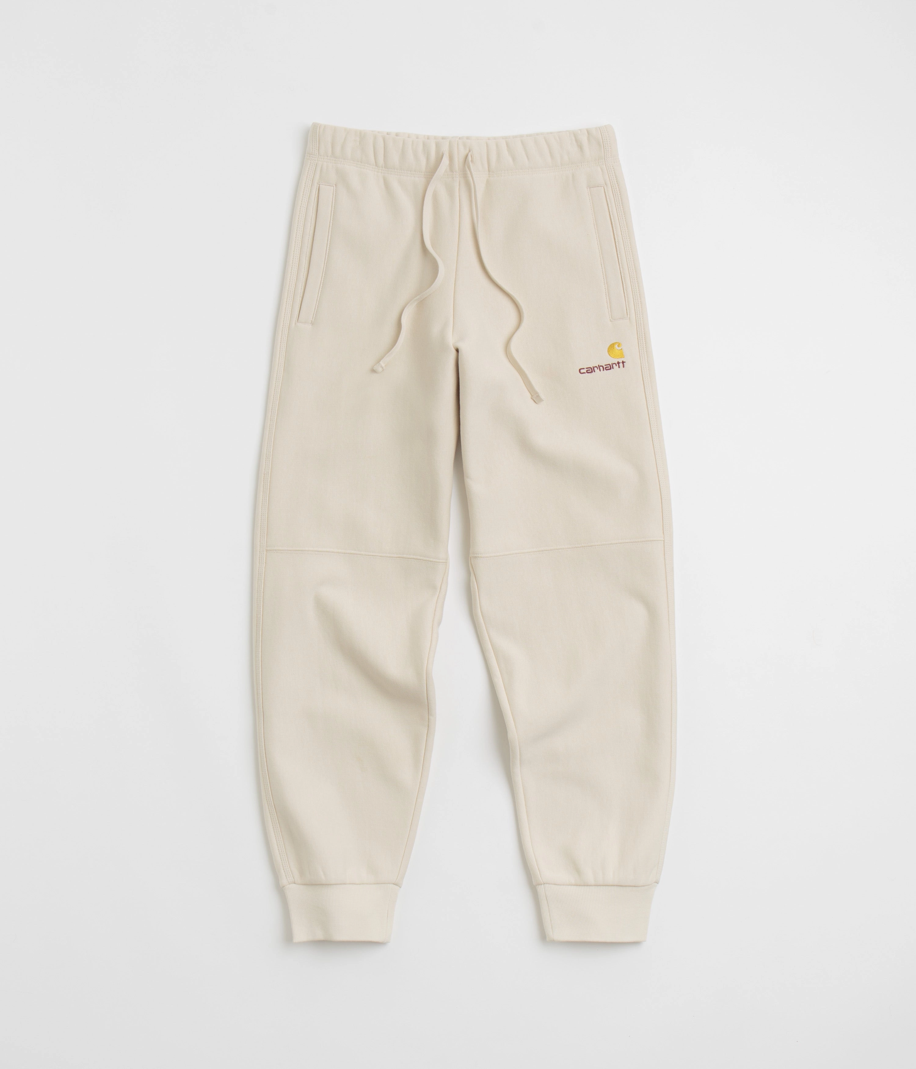 Carhartt American Script Sweatpants - Moonbeam Weekend Style