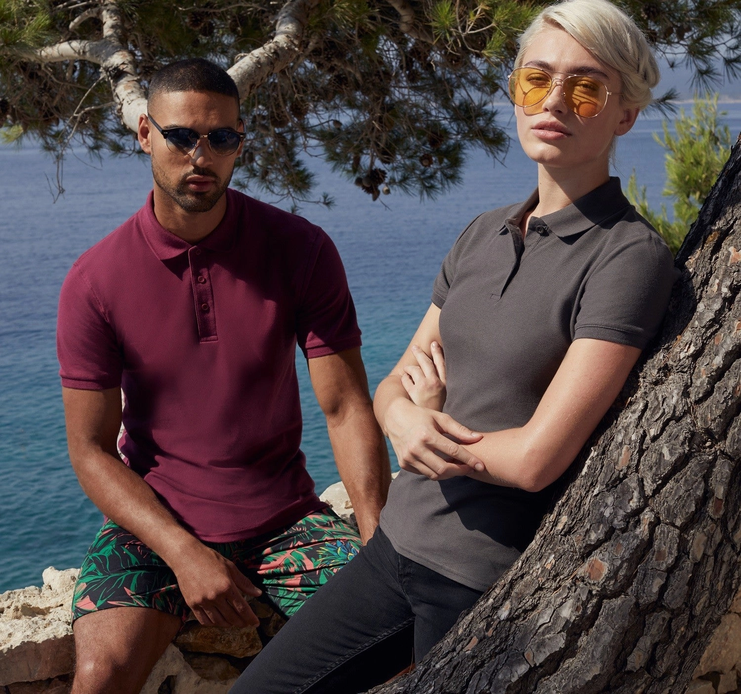 Lady-Fit Premium Polo | BLACK Premium Layer