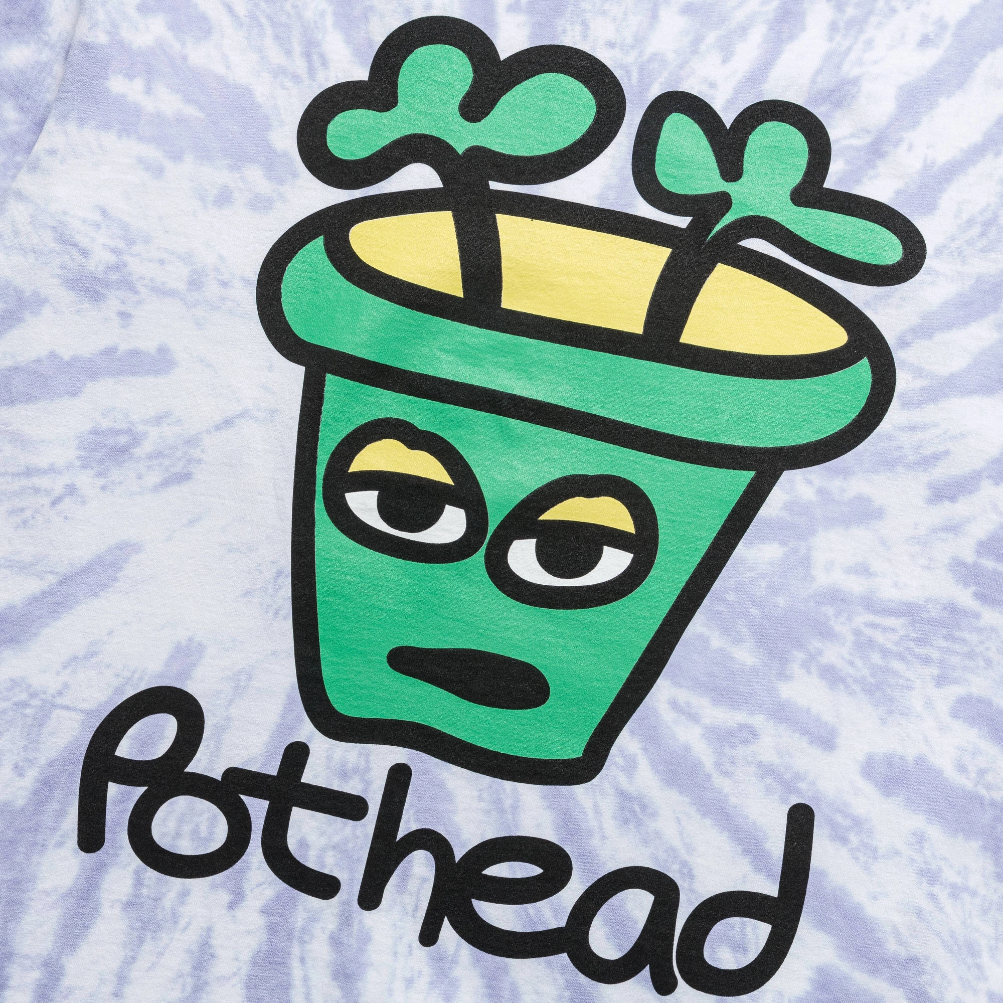 Pothead T-Shirt - Purple Lint Resistant Surface Casual Layer Look