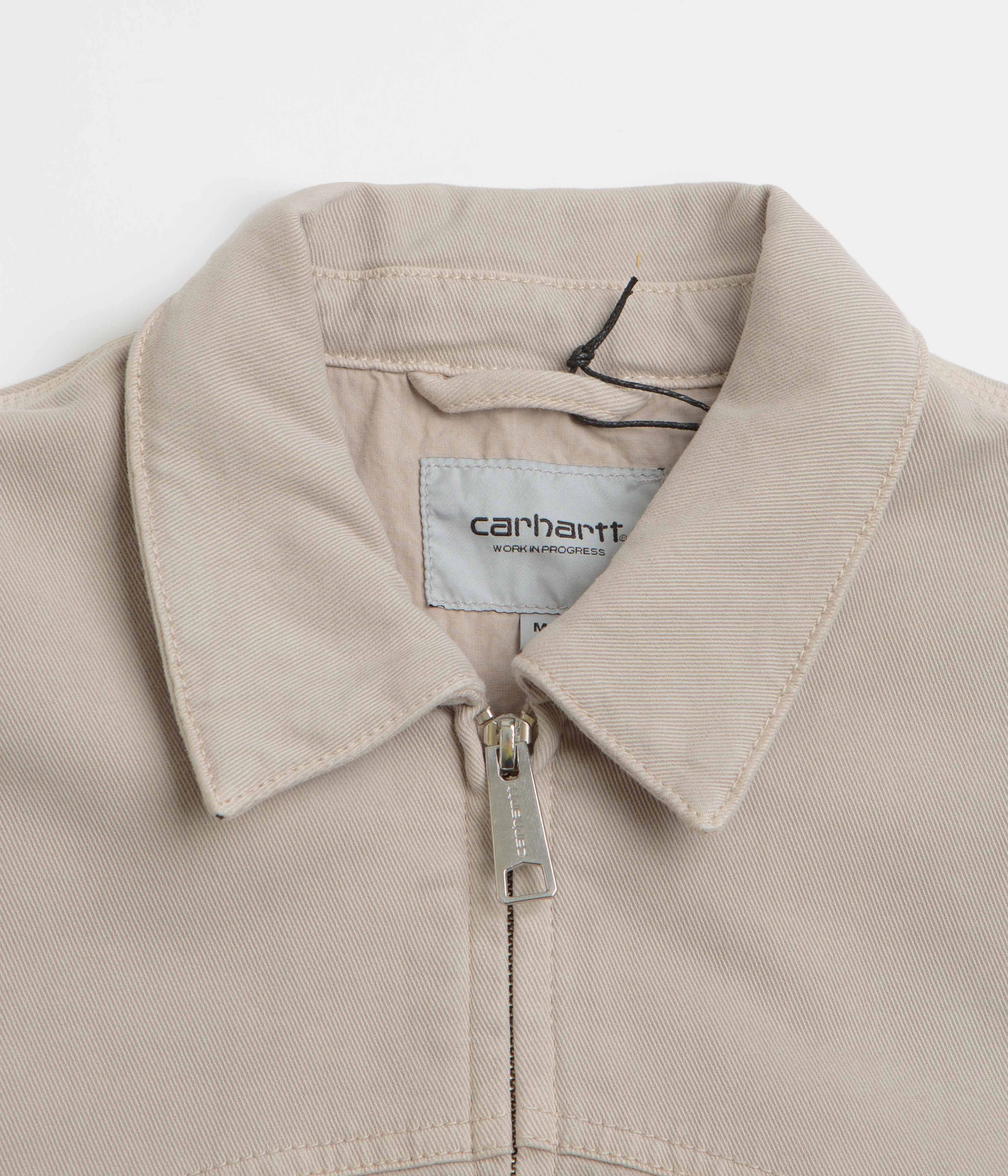 Carhartt OG Santa Fe Jacket - Dusky Beige Compression Fold Design