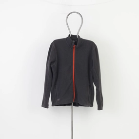 Helly Hansen Men XXL Fleece Grey Full Zipper Work Wear Pockets Soft Jacket Top Soft Lining