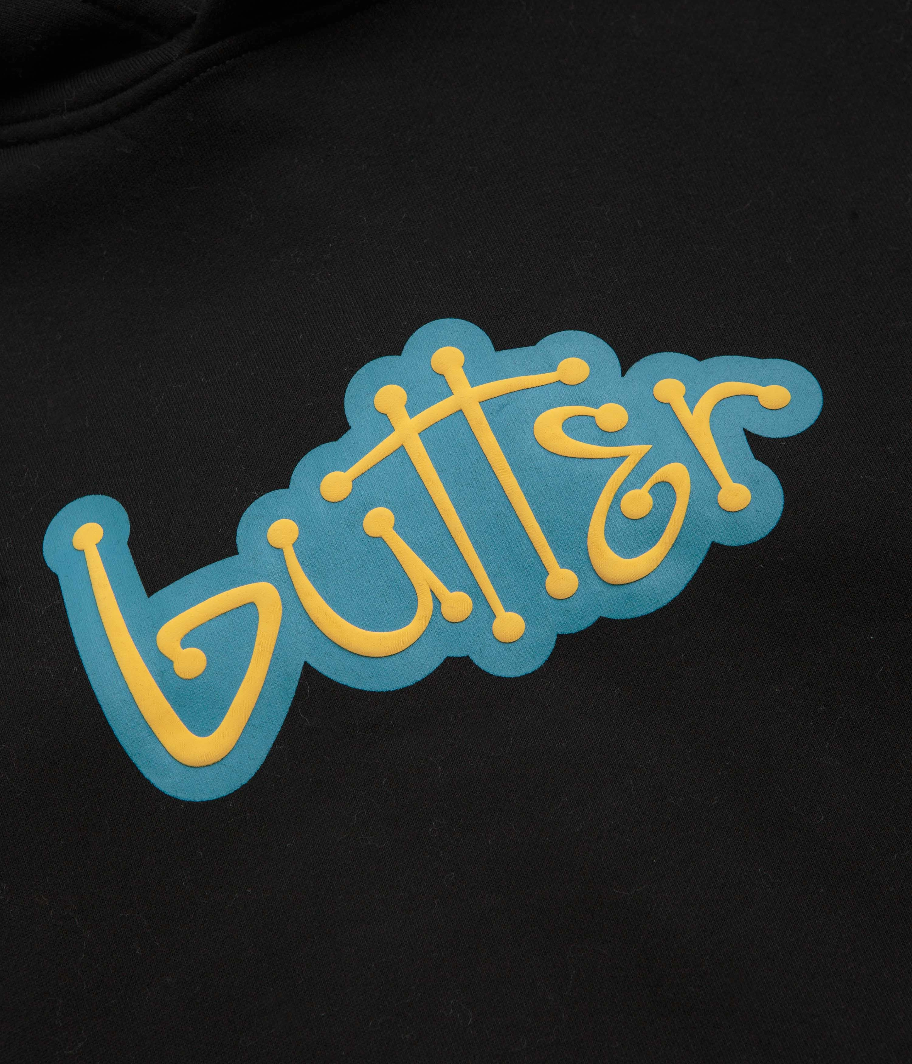 Butter Goods Connection Hoodie - Black Street Outfit scooter clothes