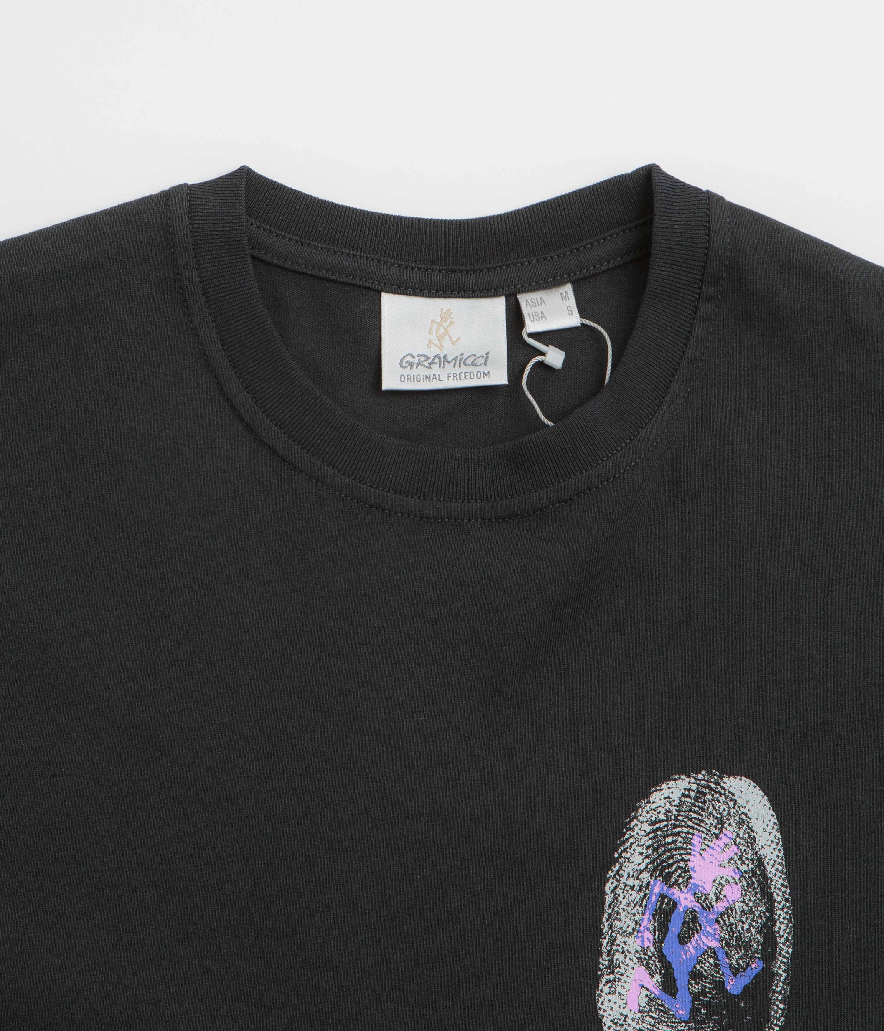 Gramicci Thumbprint T-Shirt - Vintage Black Light Layer