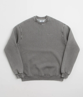 Butter Goods Alpine Crewneck Sweatshirt - Black product bag functionality Product Innovation