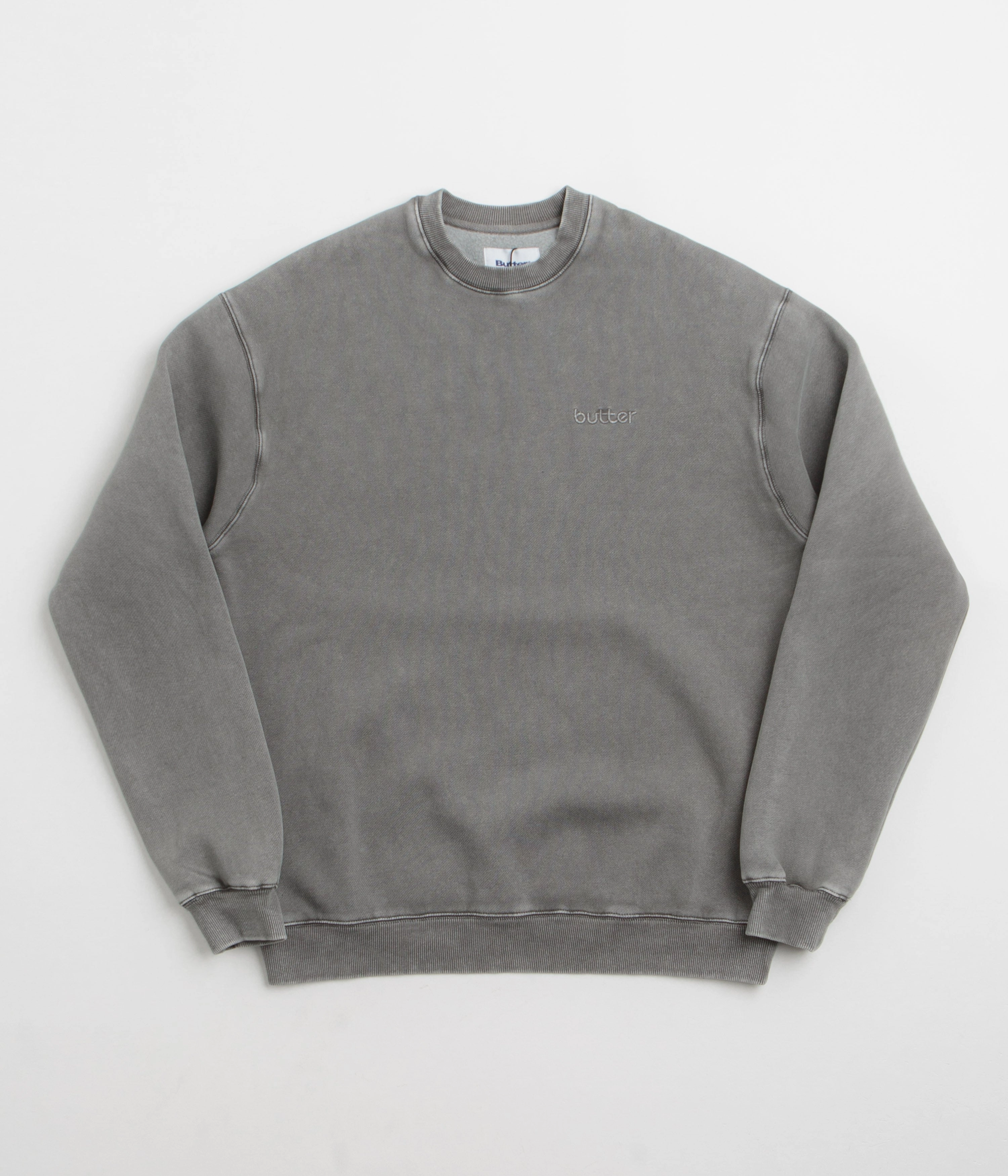 Butter Goods Alpine Crewneck Sweatshirt - Black product bag functionality Product Innovation
