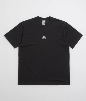 quick dry Nike ACG Lungs T-Shirt - Black / Light Smoke Grey / Summit White