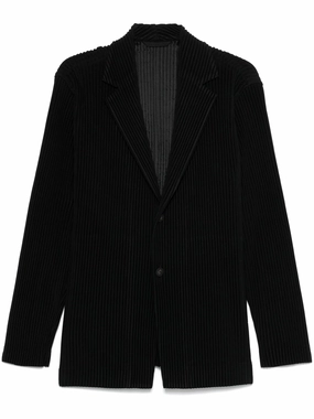 SS25 Pleated Jacket - Black astronauts afternoon