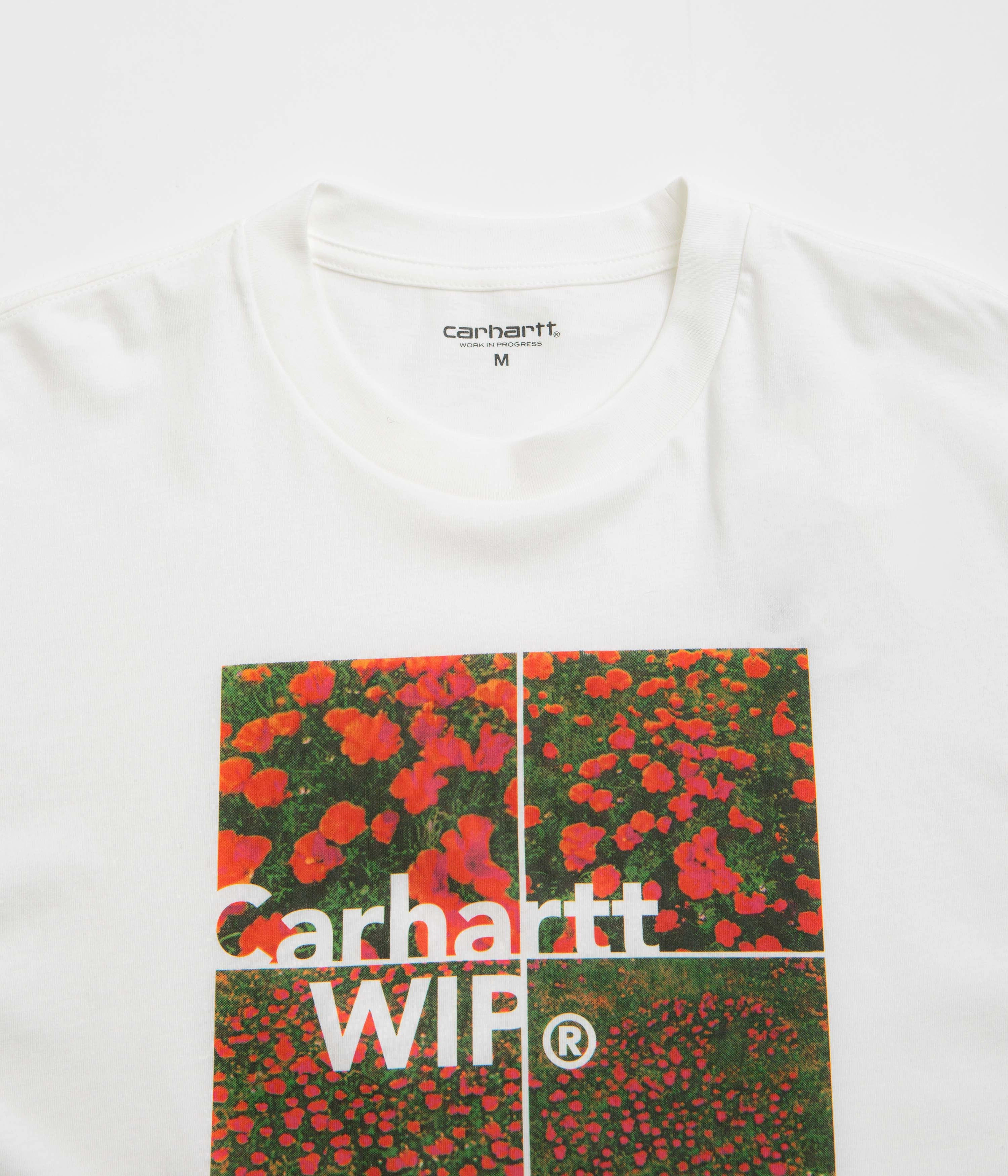 Easy Care Fabric Carhartt Valley T-Shirt - White
