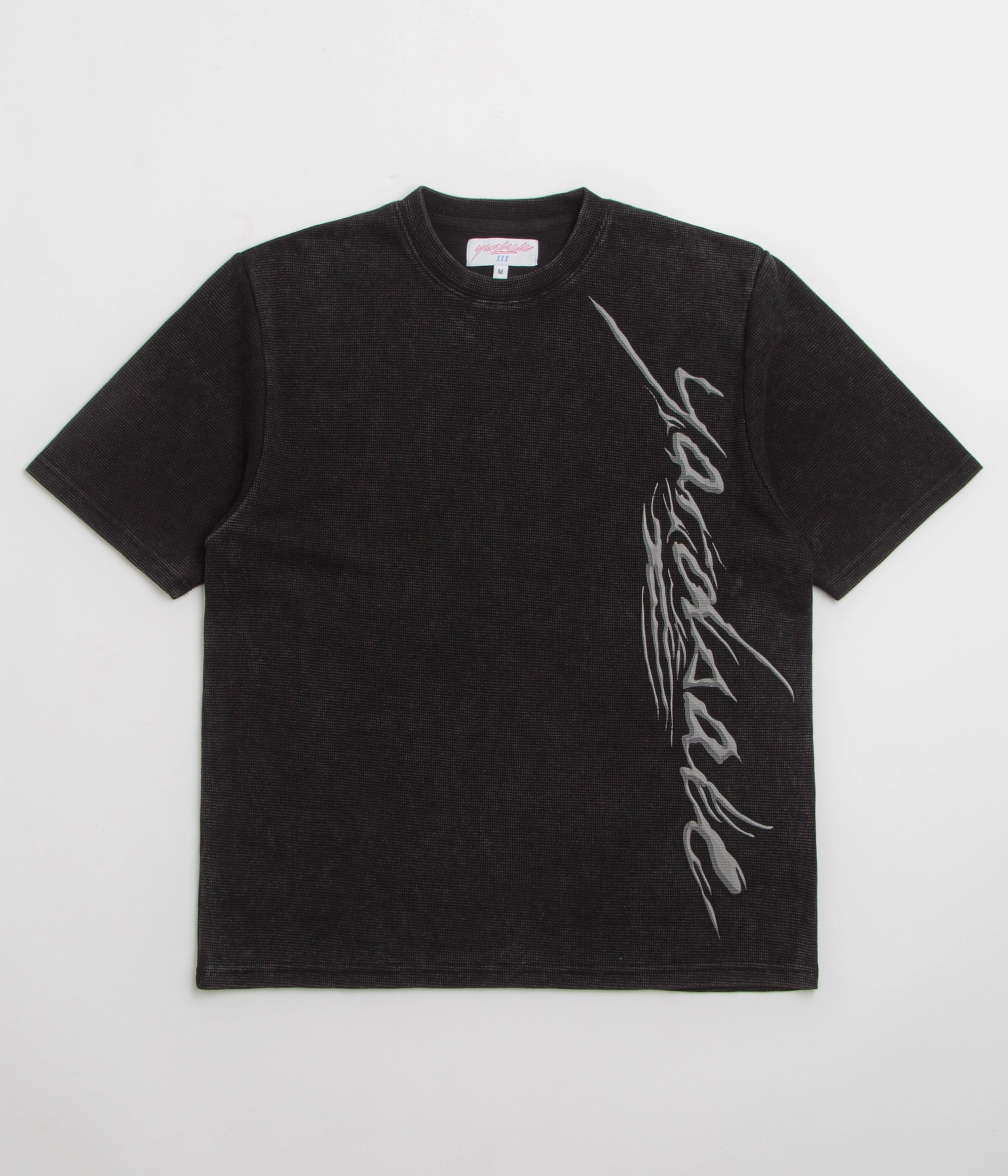 Flattering Cut Yardsale Highlights T-Shirt - Black